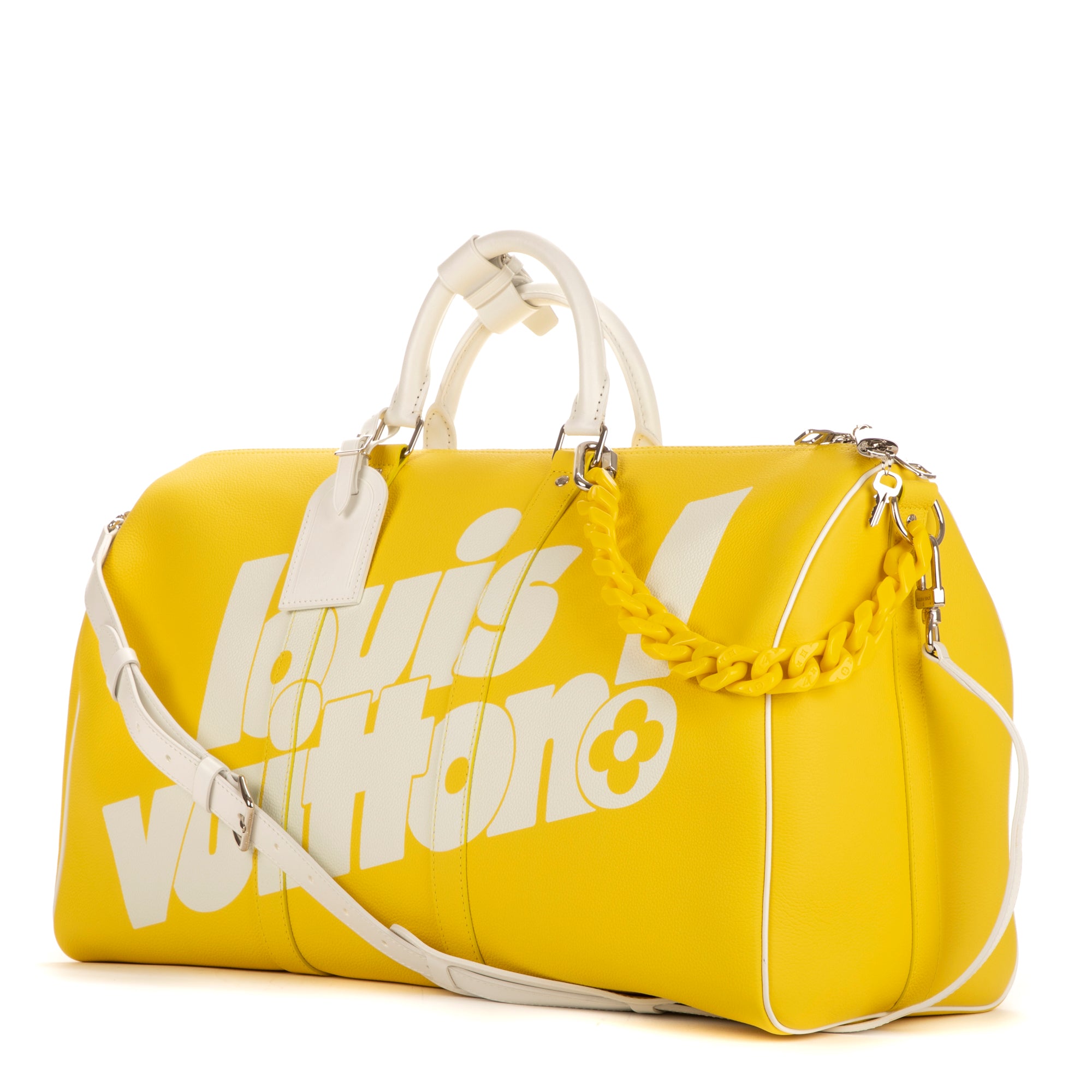 Ltd. Ed. Virgil Abloh Keepall Bandouliere 50