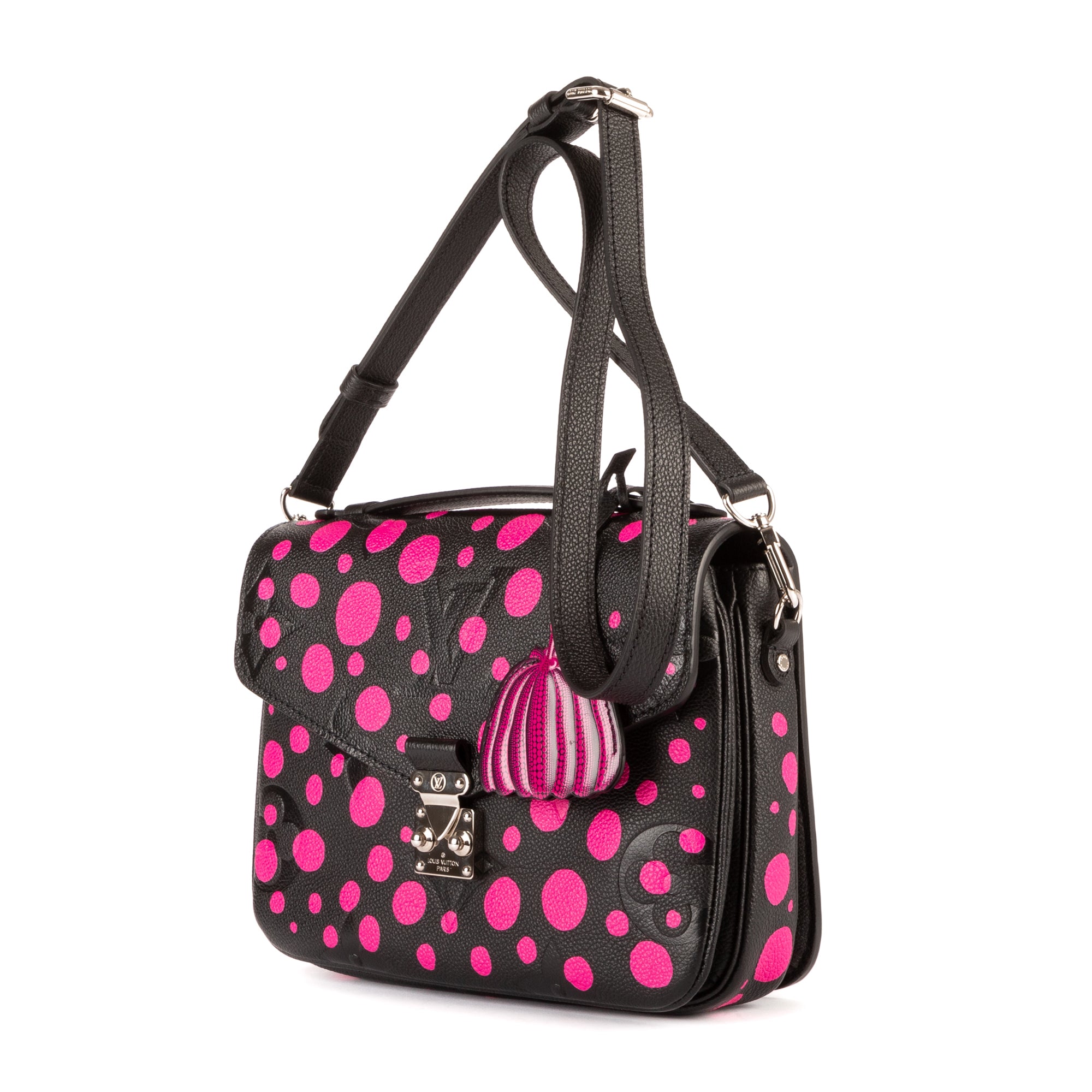 Ltd. Ed. Yayoi Kusama Giant Pochette Metis MM