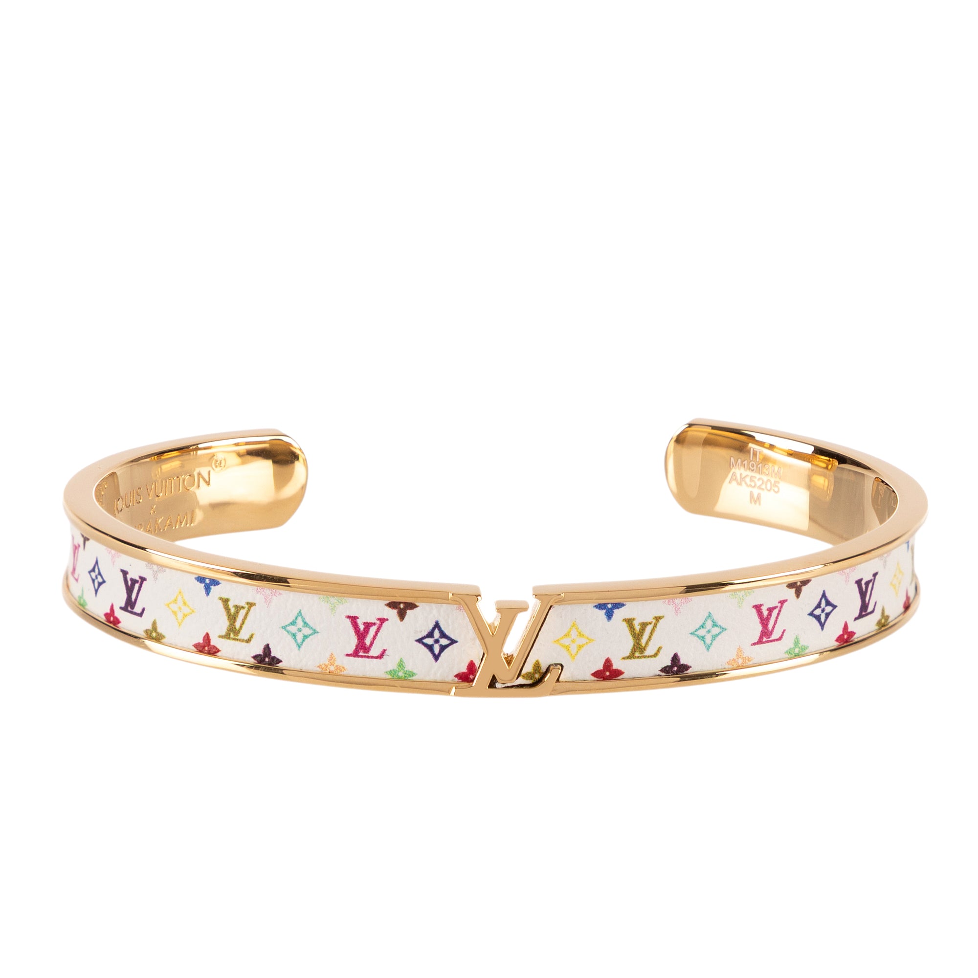 Ltd. Ed. LV x Takashi Murakami LV Initiales Bracelet Medium