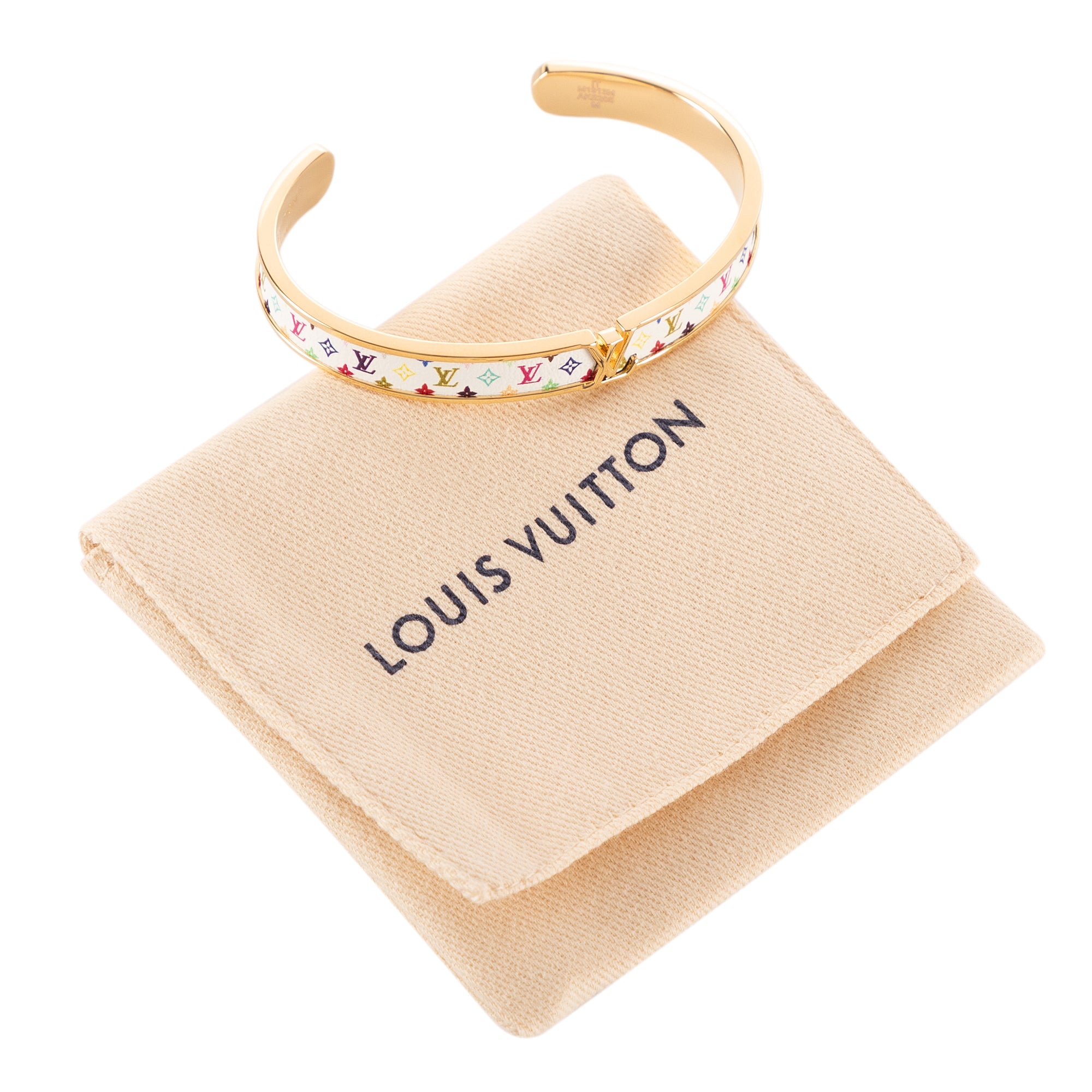 Ltd. Ed. LV x Takashi Murakami LV Initiales Bracelet Medium