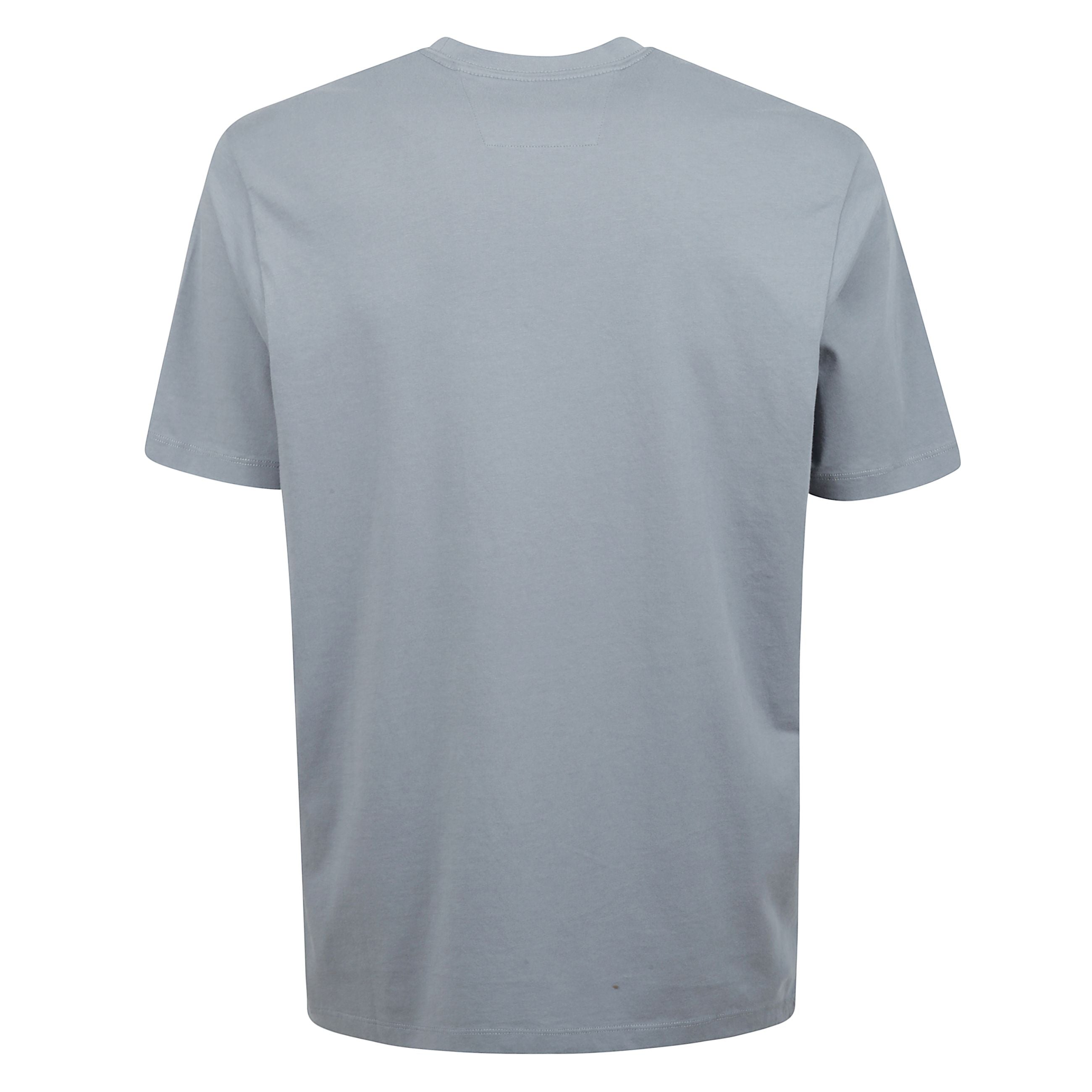 T-shirt realizzata in jersey di cotone 30/1. regular fit. girocollo a costine. logo stampato sul petto