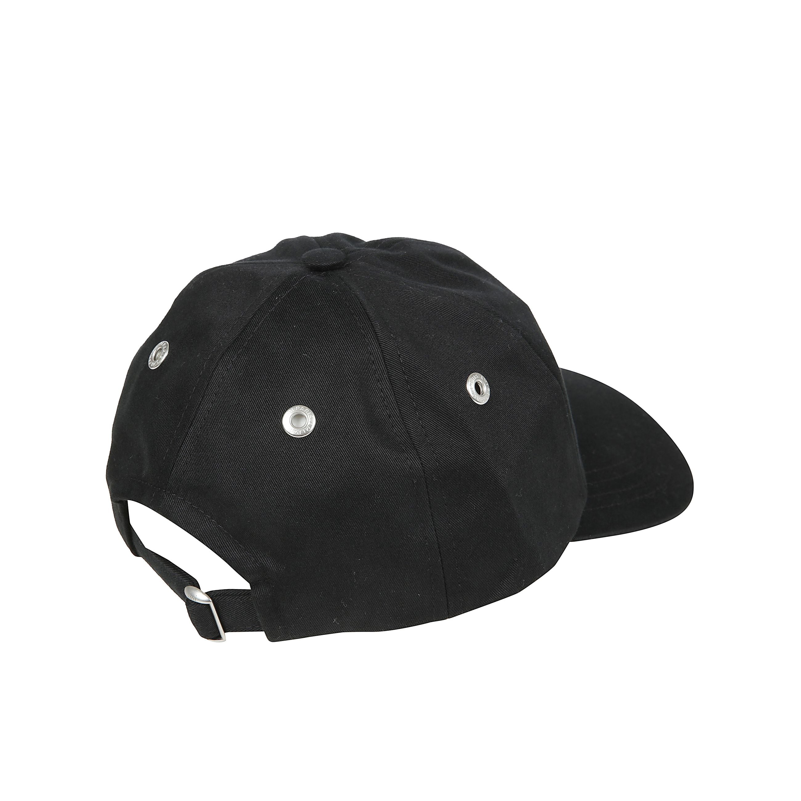 Berretto ricamato ami de coeur in cotone con effetto pesca, logo ricamato a constrasto sul fronte.