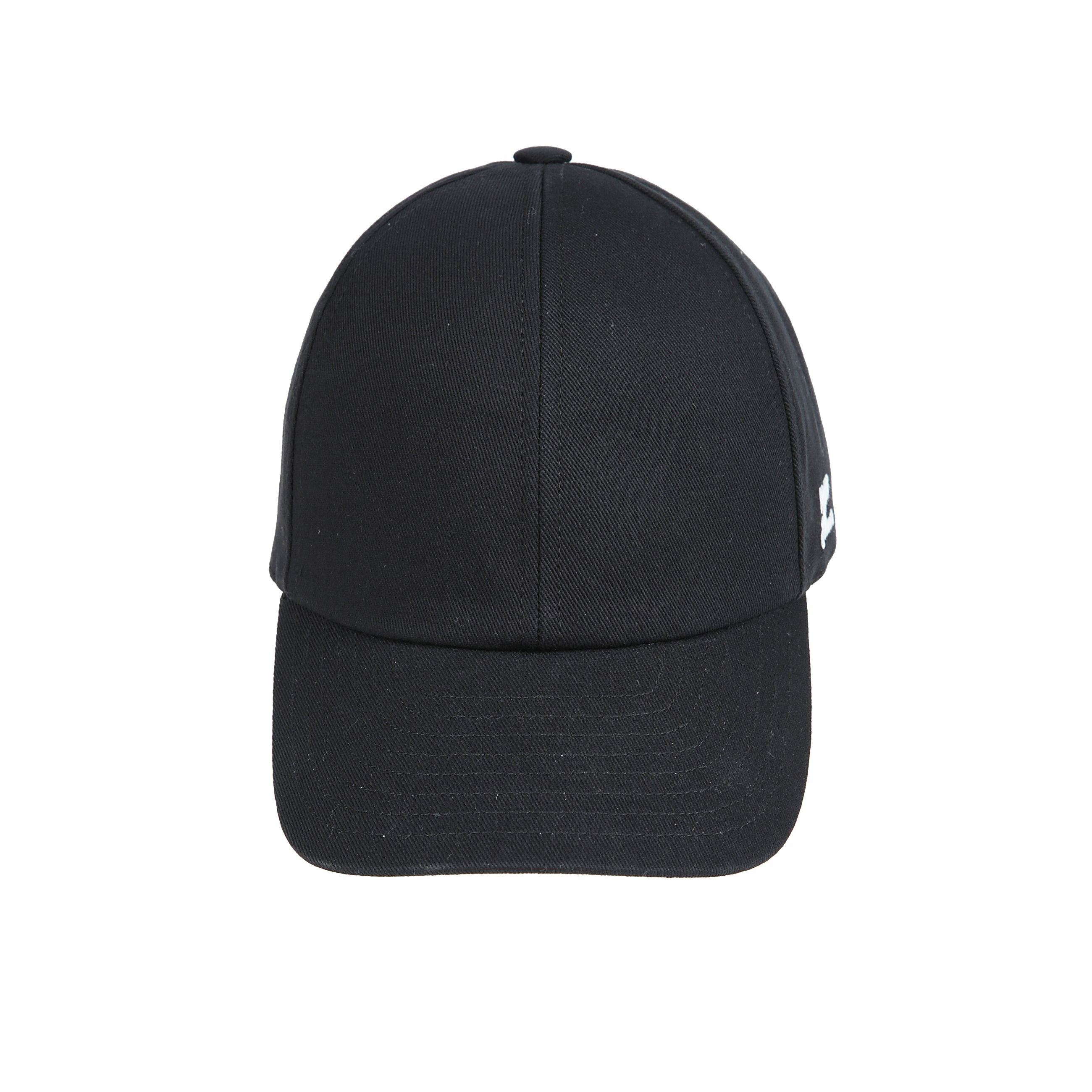 Cappello ac in cotone con struttura a sei inserti e fascia in fibbia posteriore regolabile.