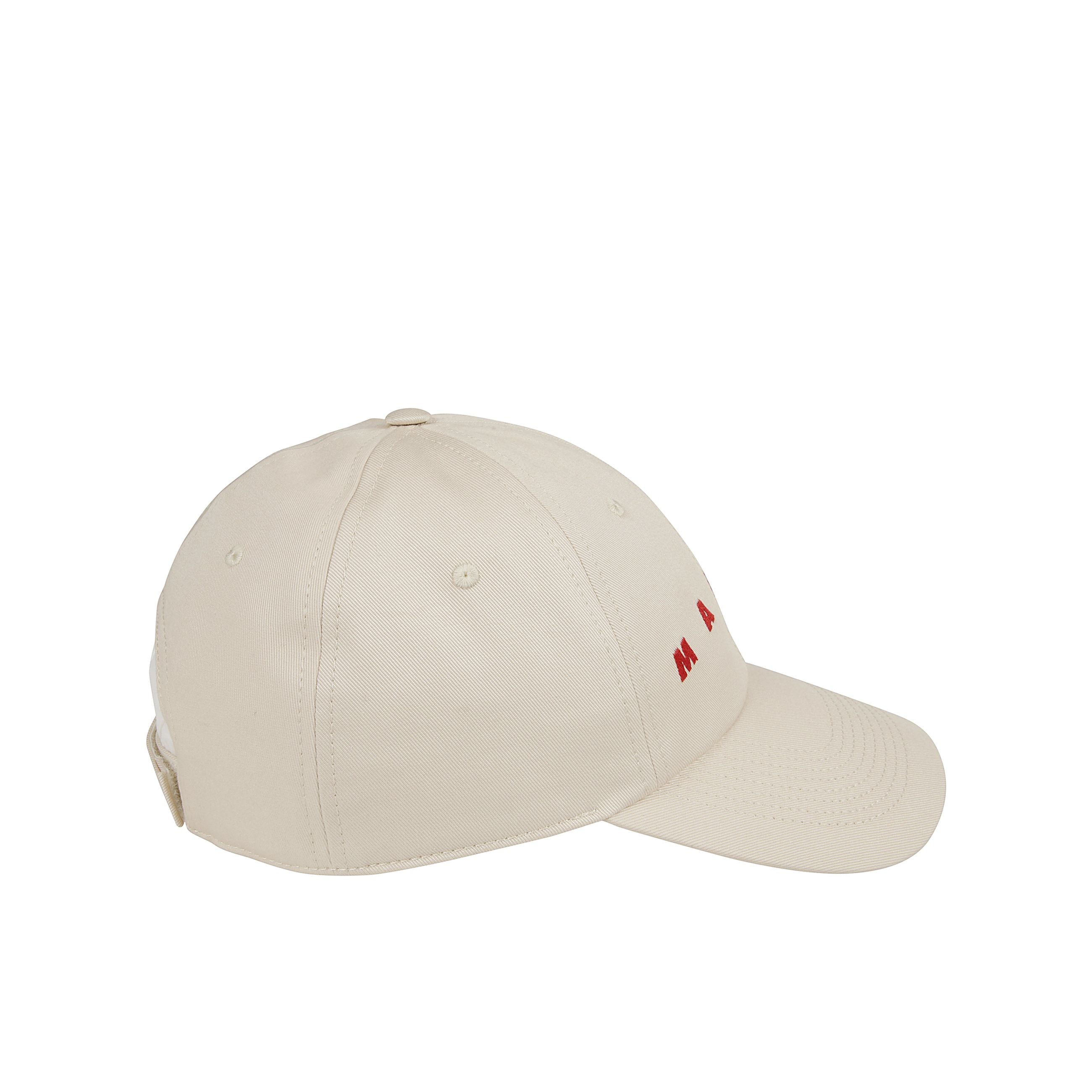 Cappello baseball in cotone con logo e cinturino regolabile