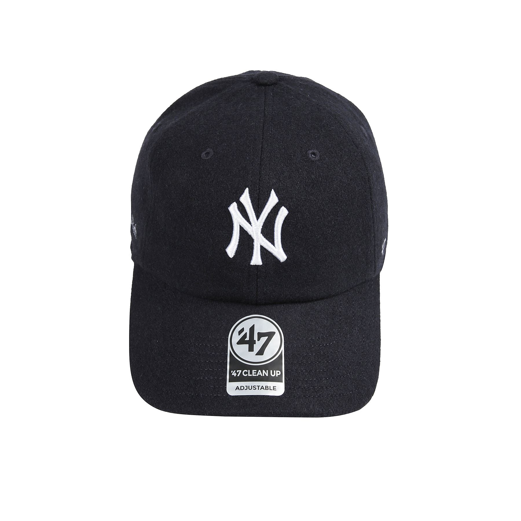 Yankees serif wool hat