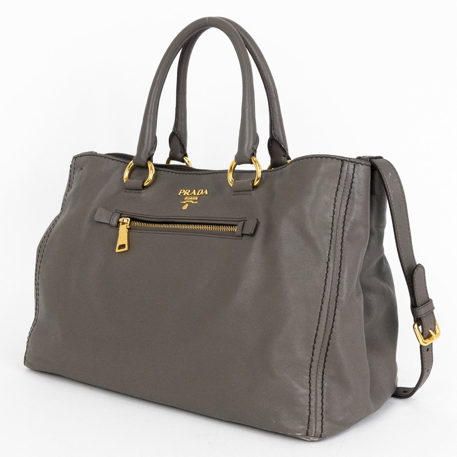 Front Zip Pocket Convertible Tote