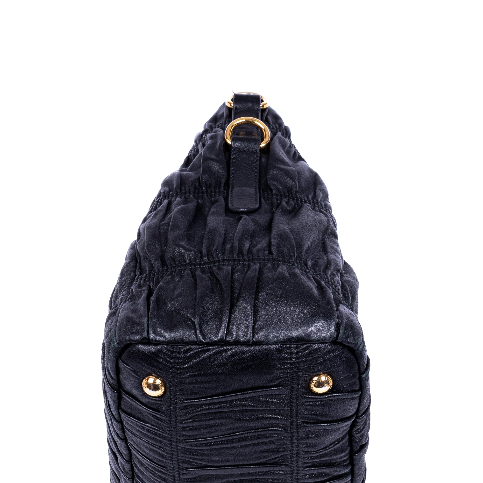 Nappa Gaufre Top Handle