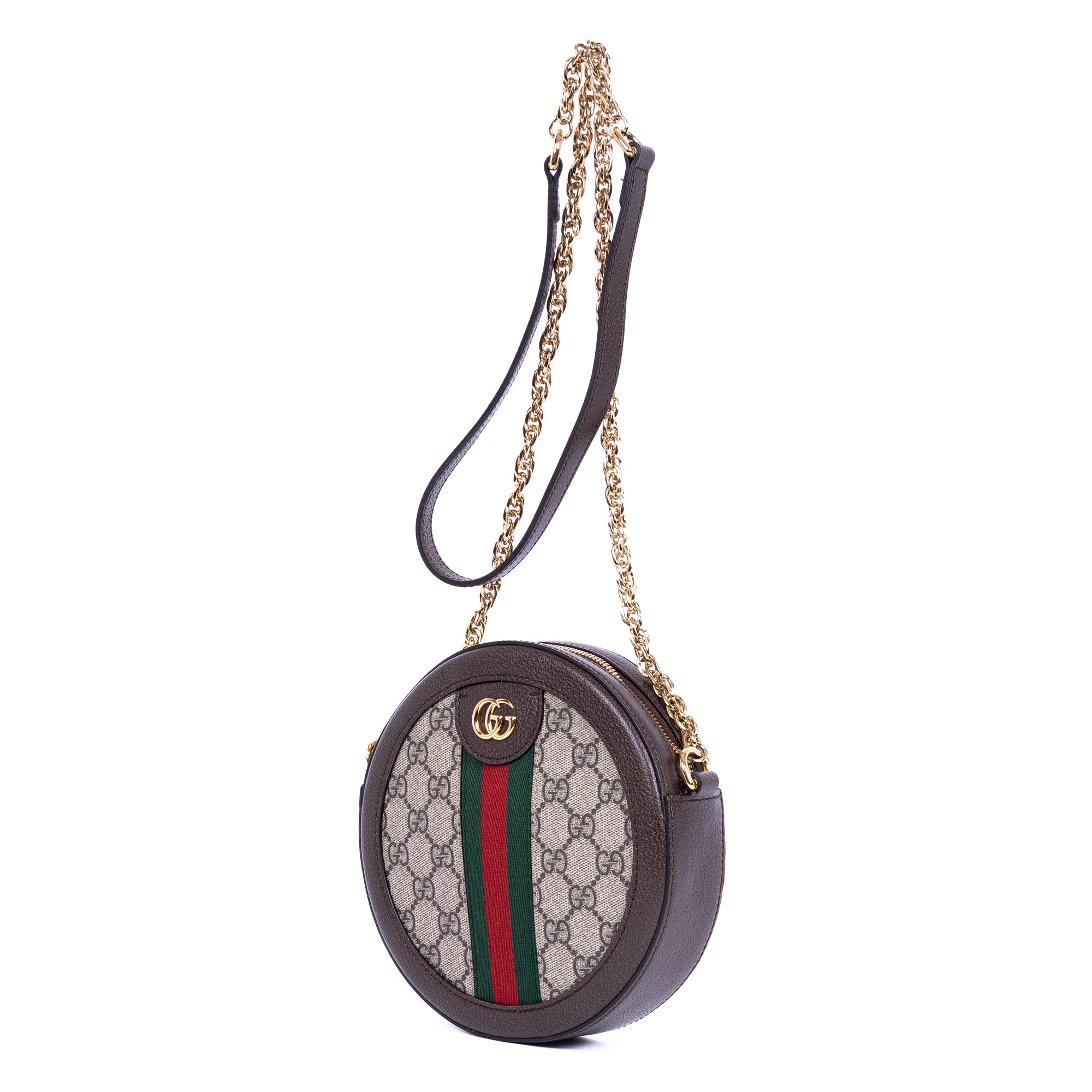 Mini Round Chain Ophidia Crossbody