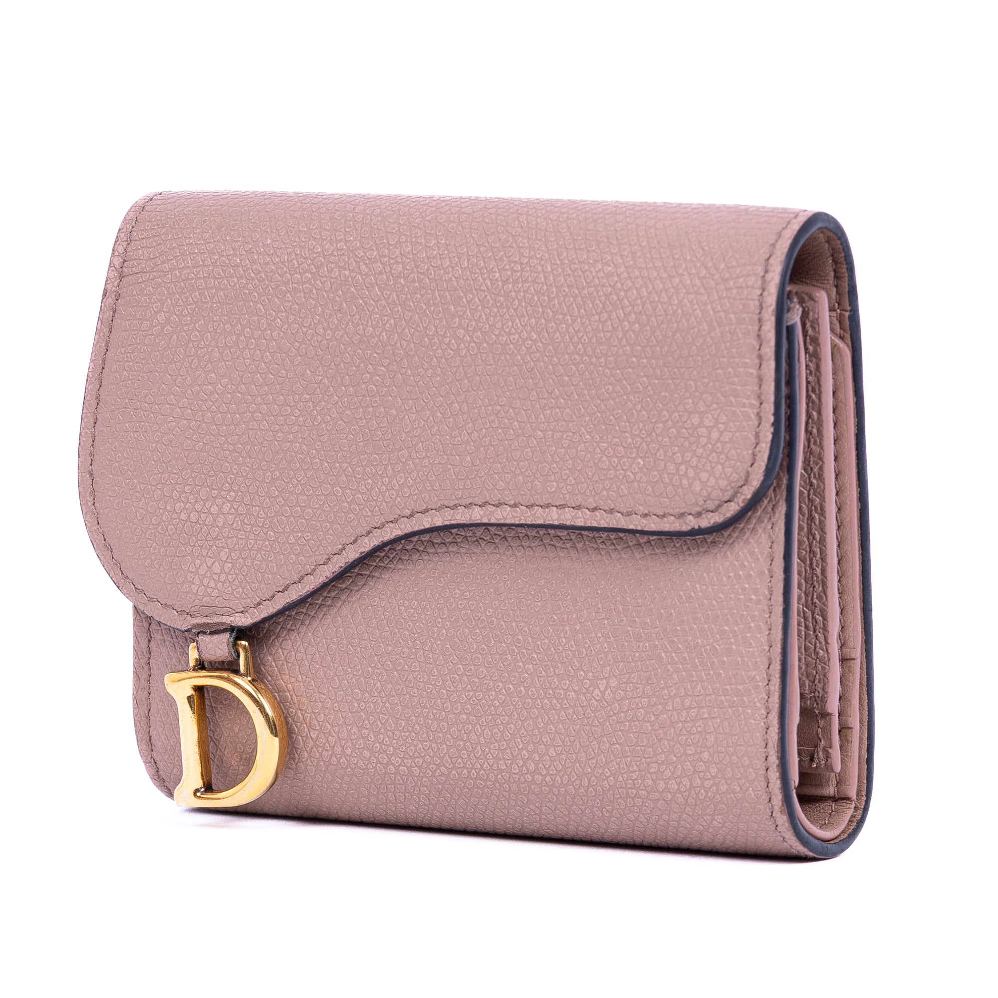 Saddle Lotus Bi-Fold Wallet