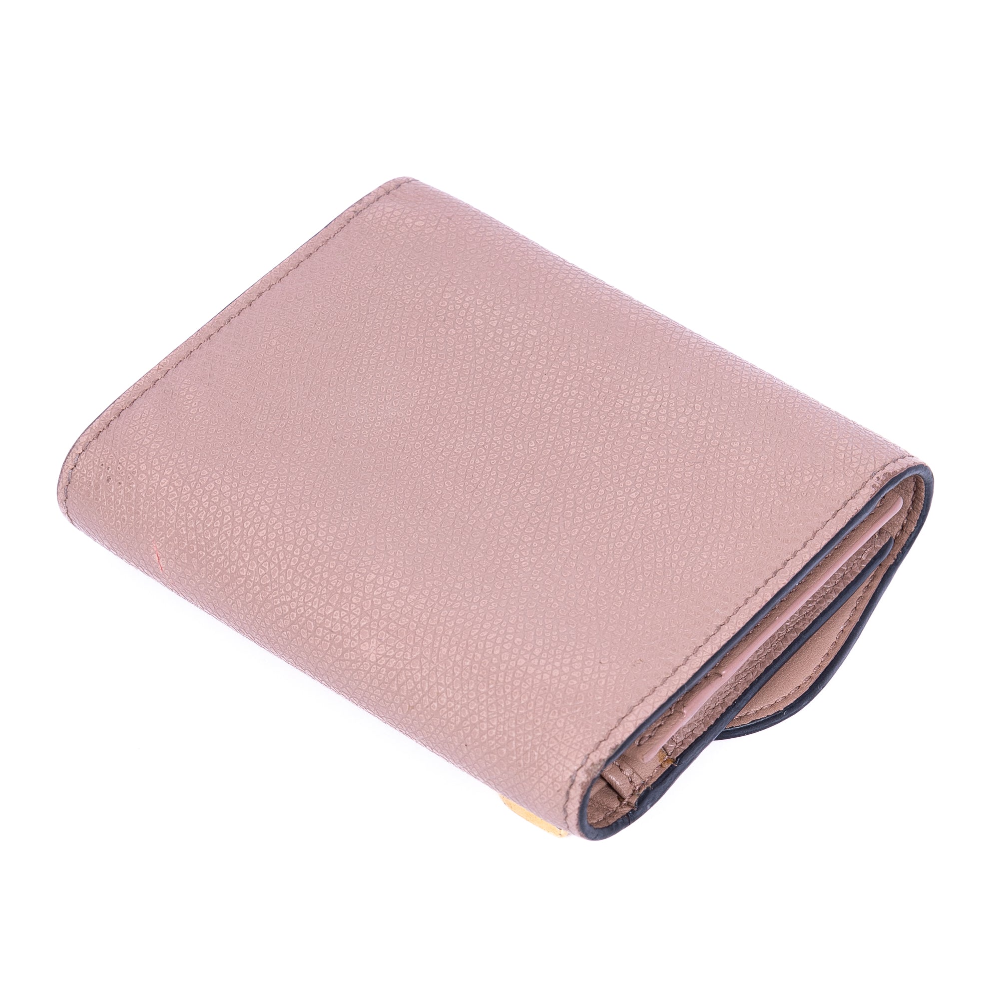 Saddle Lotus Bi-Fold Wallet