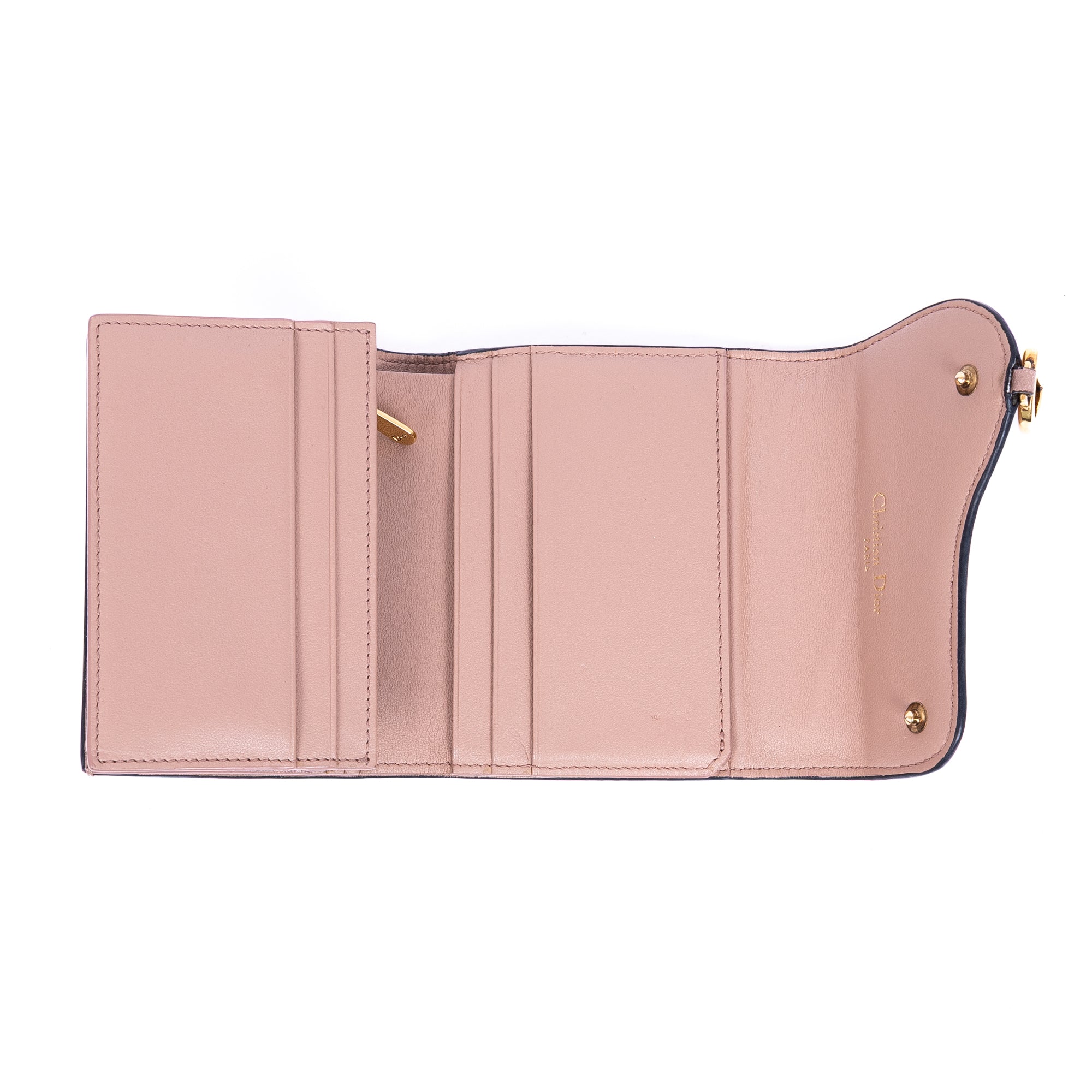 Saddle Lotus Bi-Fold Wallet