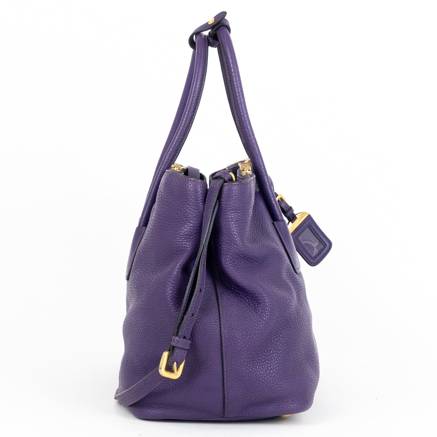 Double Zip Shopping Tote