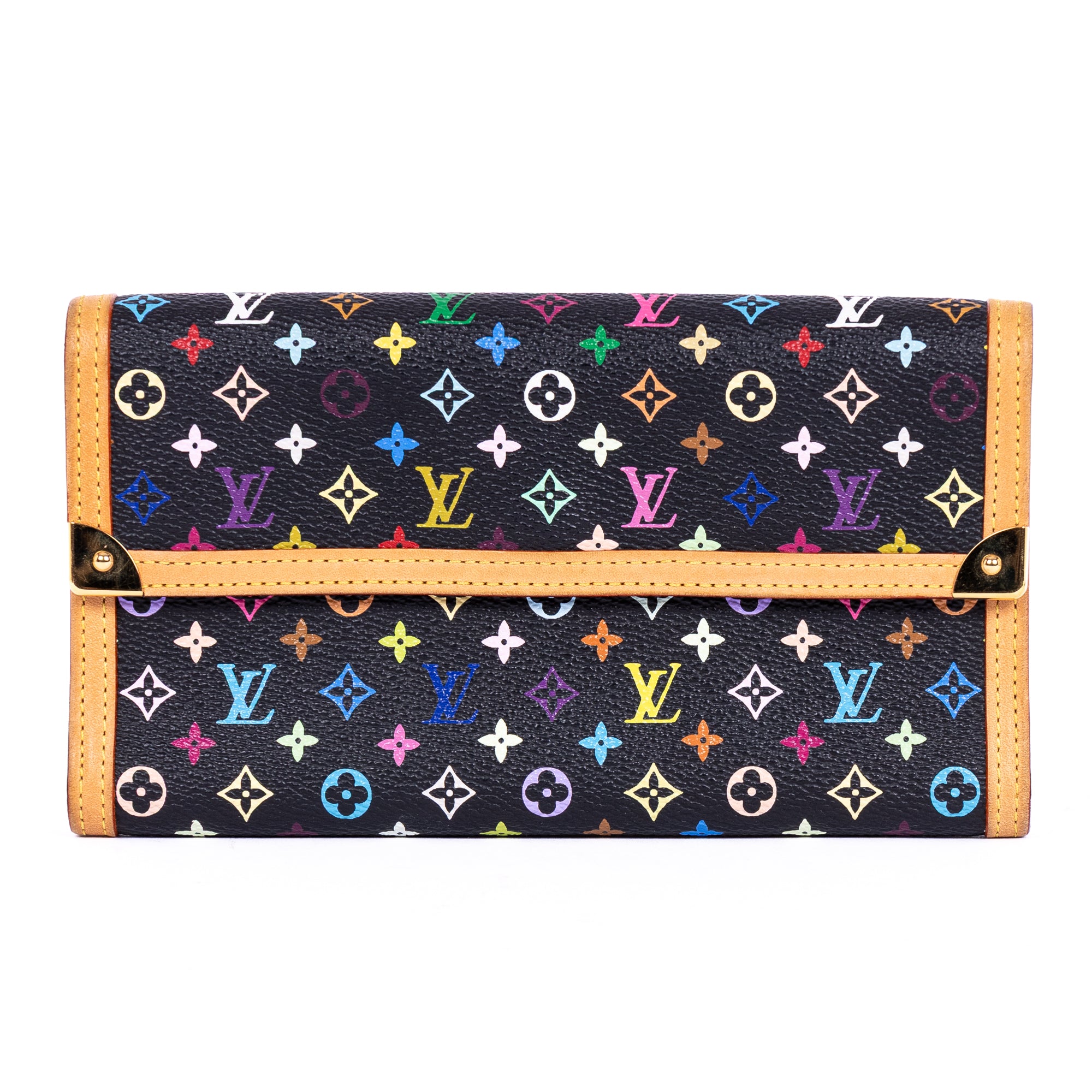 LTd. Ed. Takashi Murakami Multicolore International Wallet