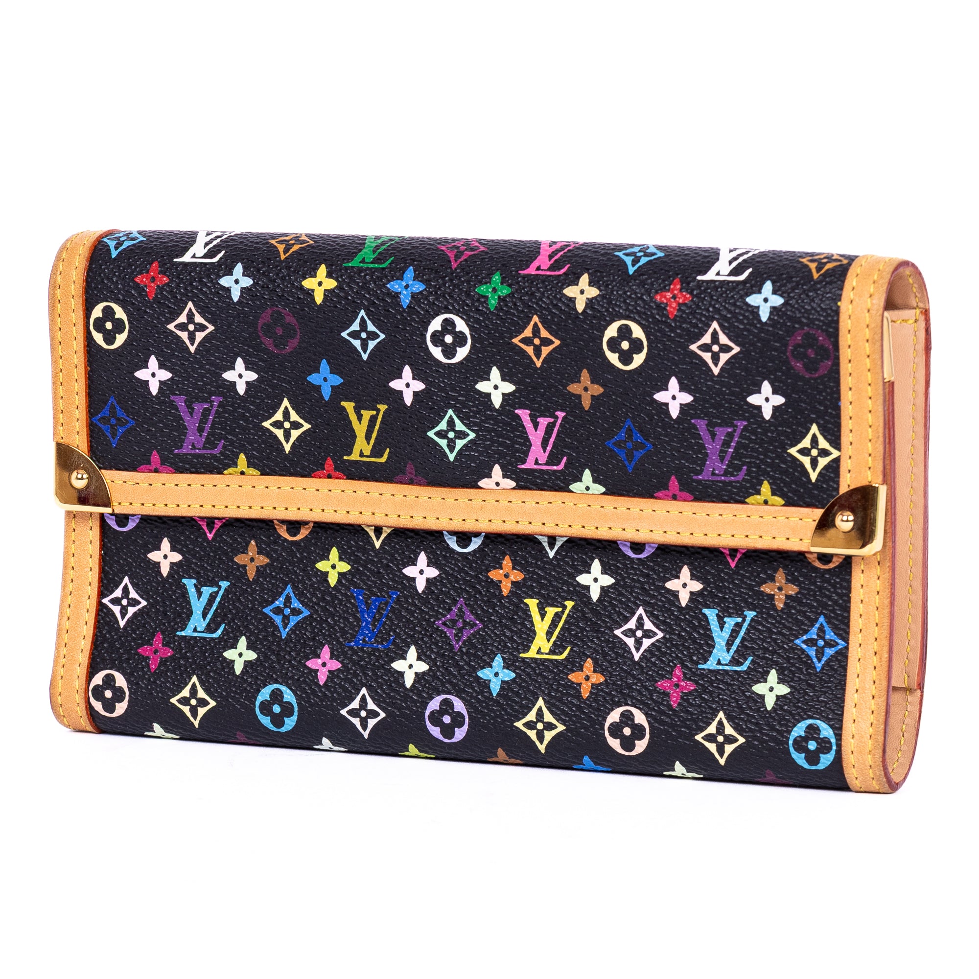 LTd. Ed. Takashi Murakami Multicolore International Wallet