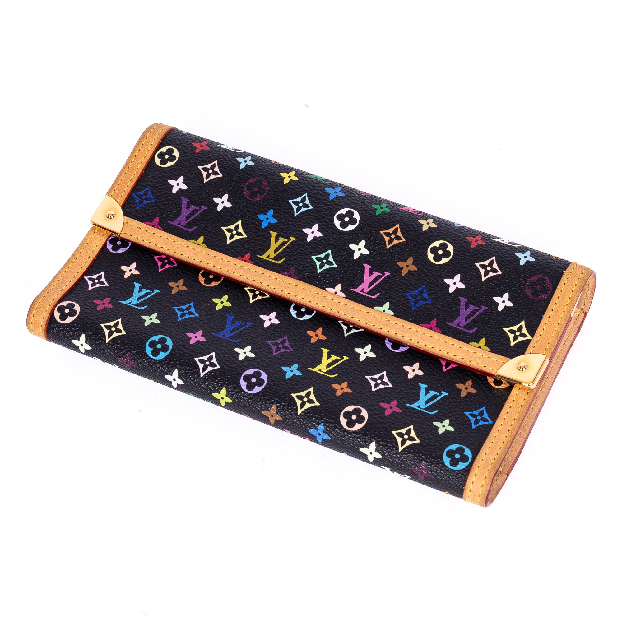 LTd. Ed. Takashi Murakami Multicolore International Wallet