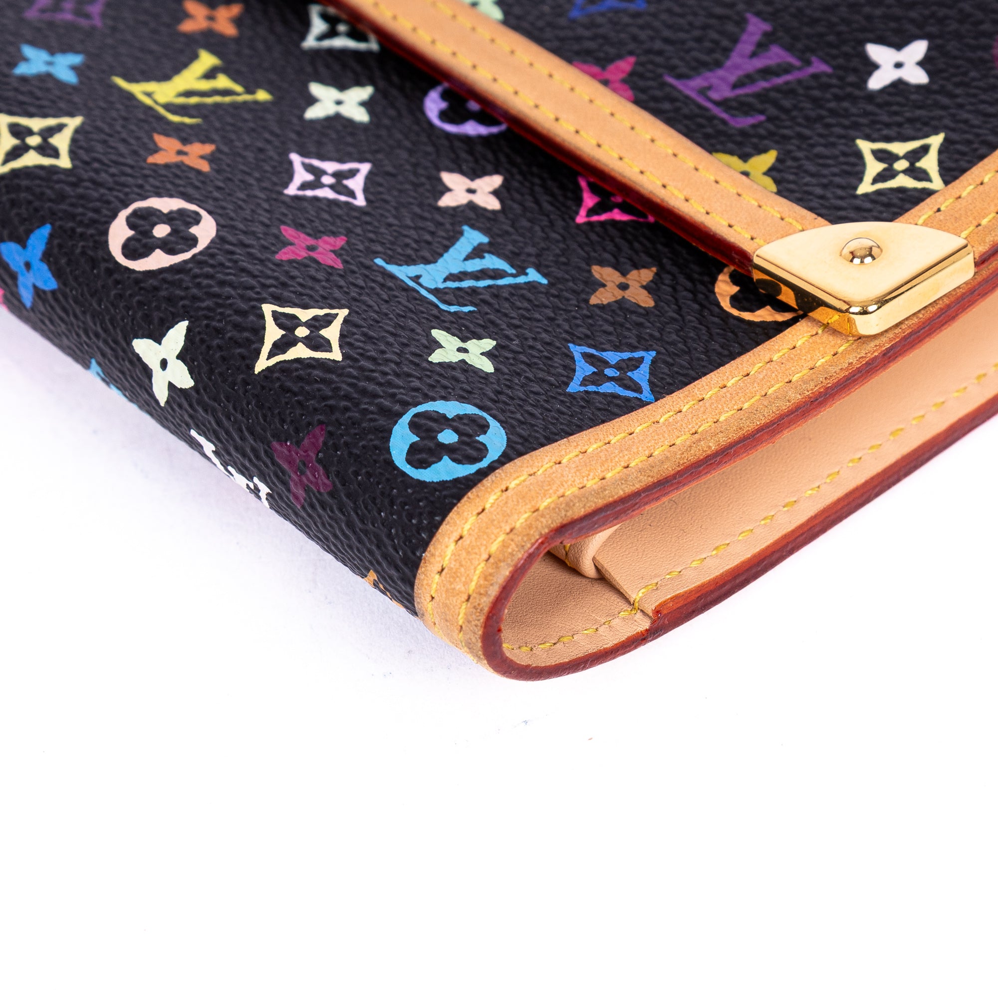 LTd. Ed. Takashi Murakami Multicolore International Wallet