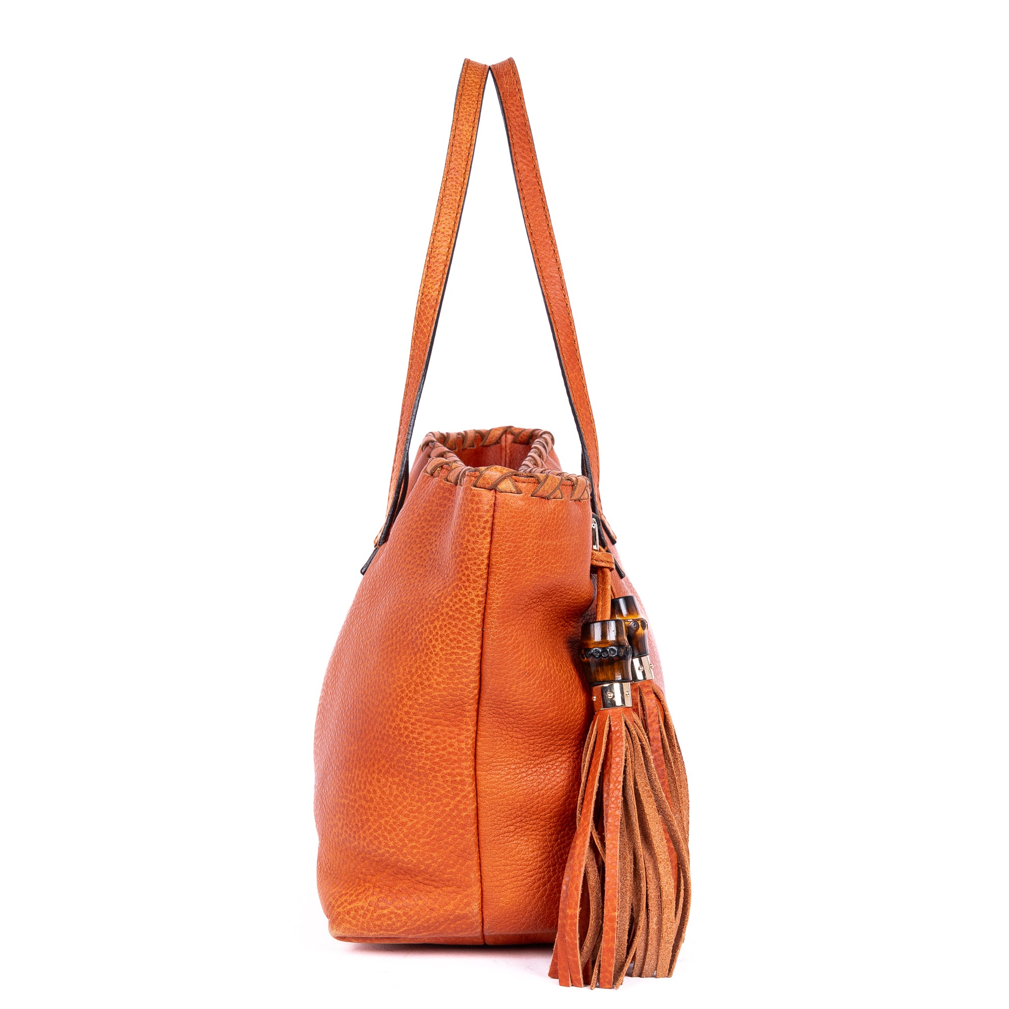 Bamboo Tassel Shopping Tote