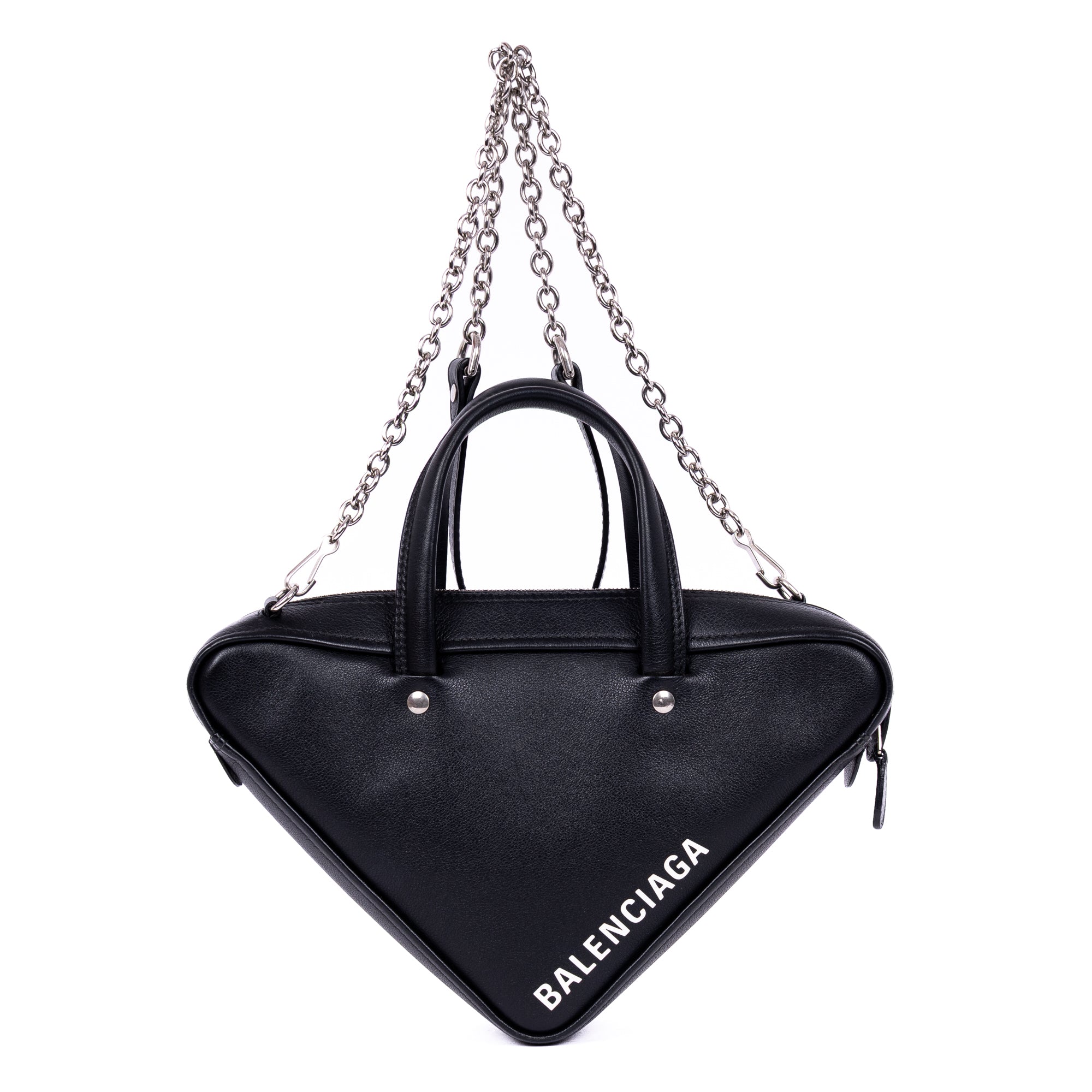 Triangle Pouch on Chain