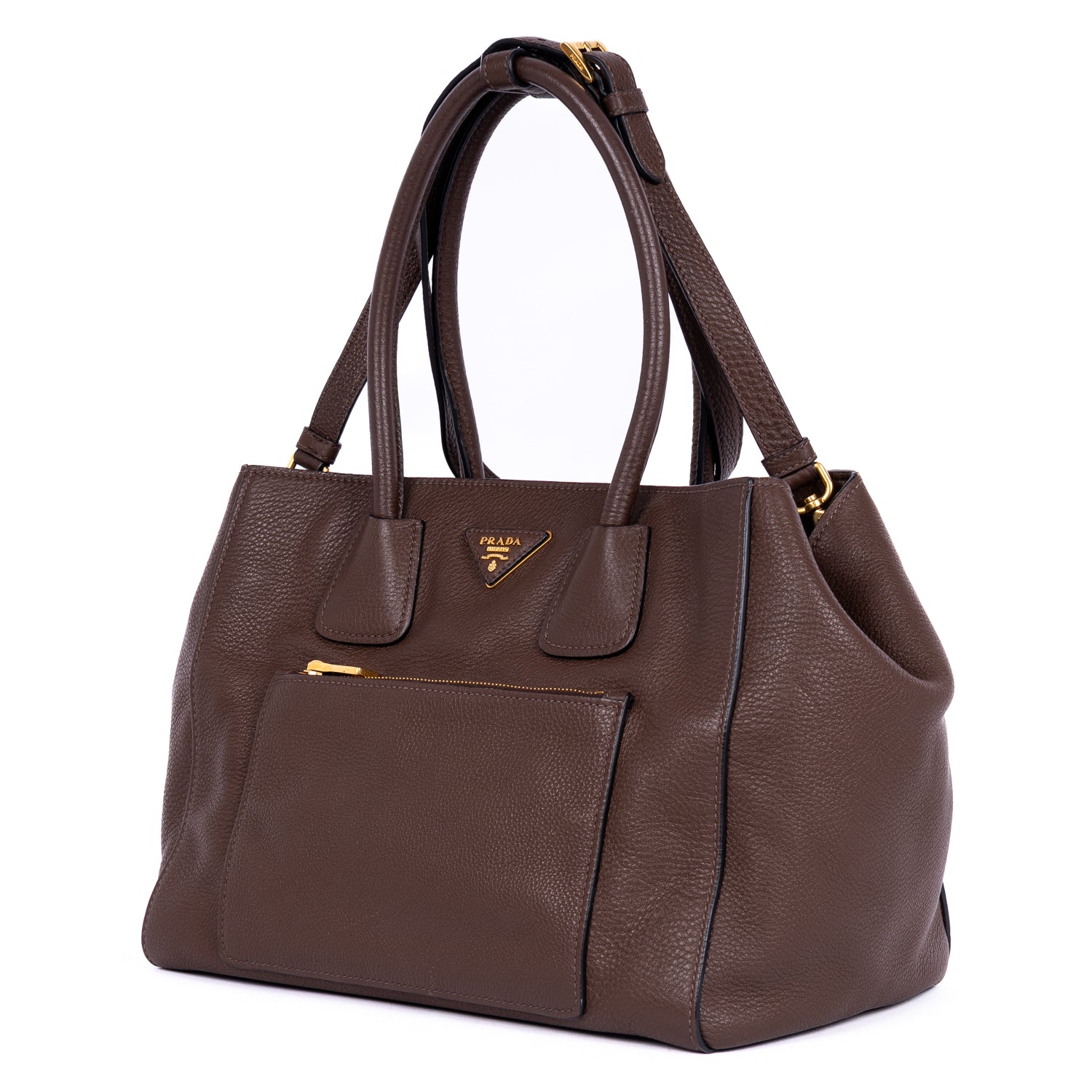 Front Zip Pocket Shopping Tote