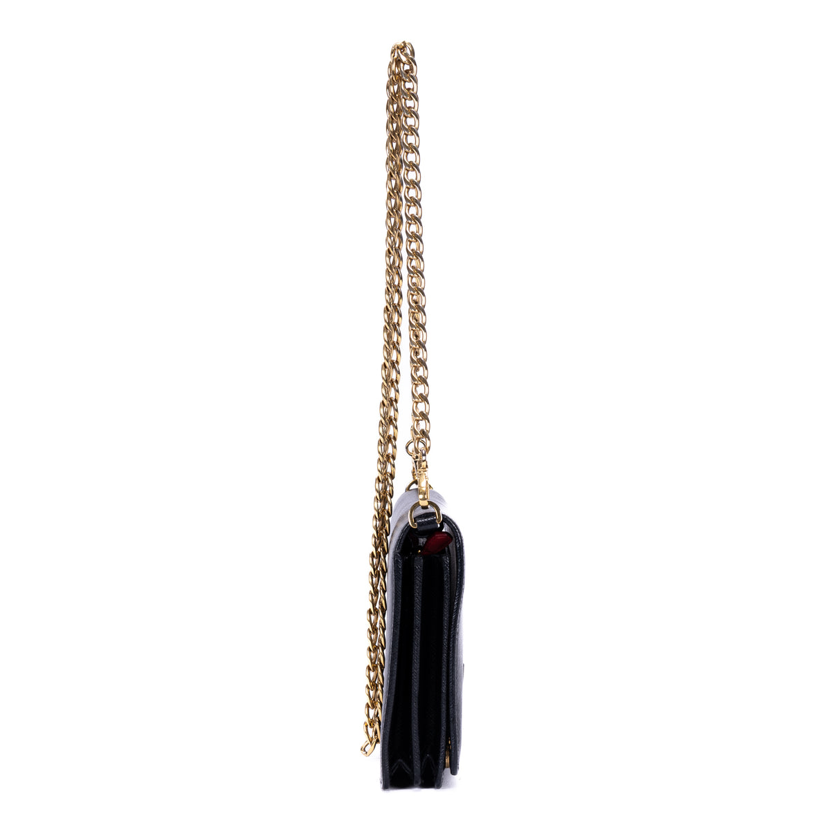 Monochrome Chain Crossbody