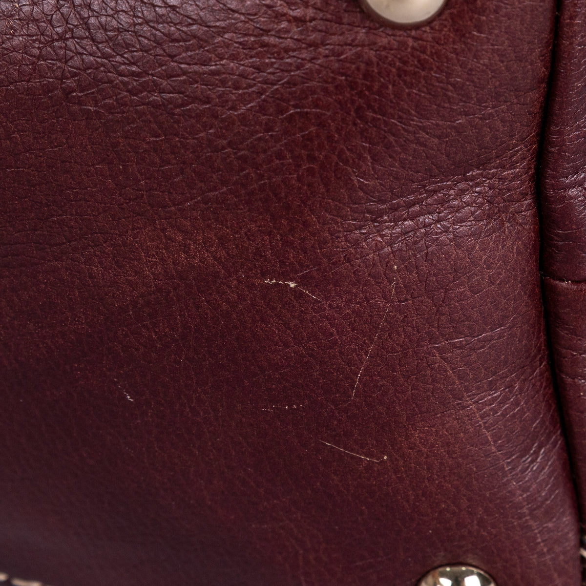 Horsebit Nail Boston Bag