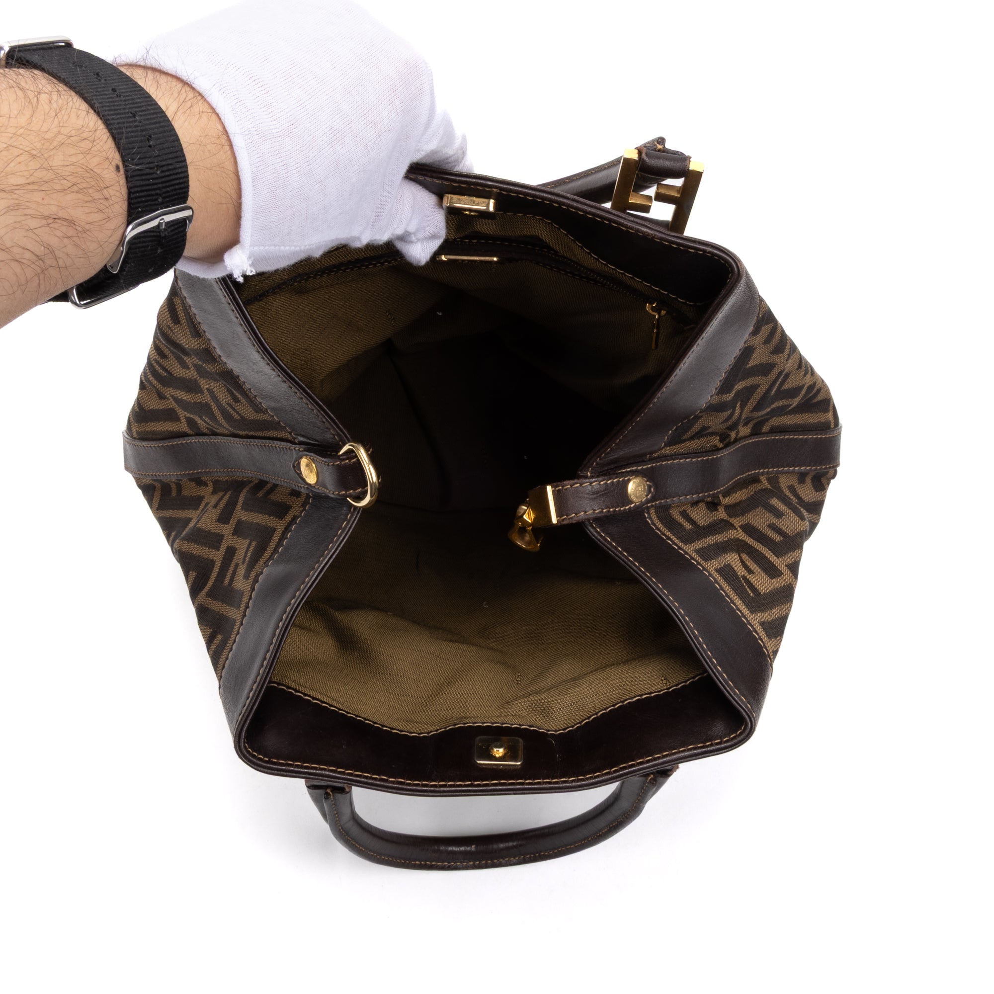 Vintage Top Handle Tote