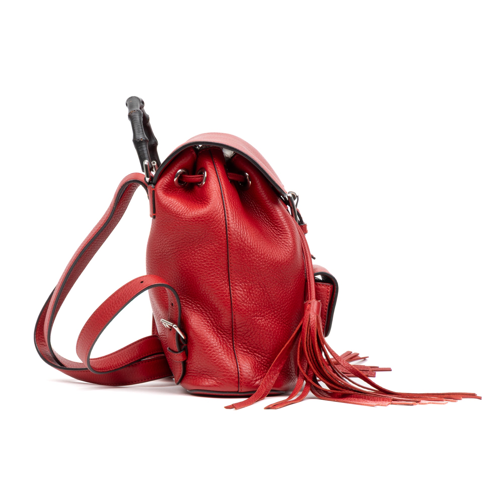Bamboo Tassel Backpack Small