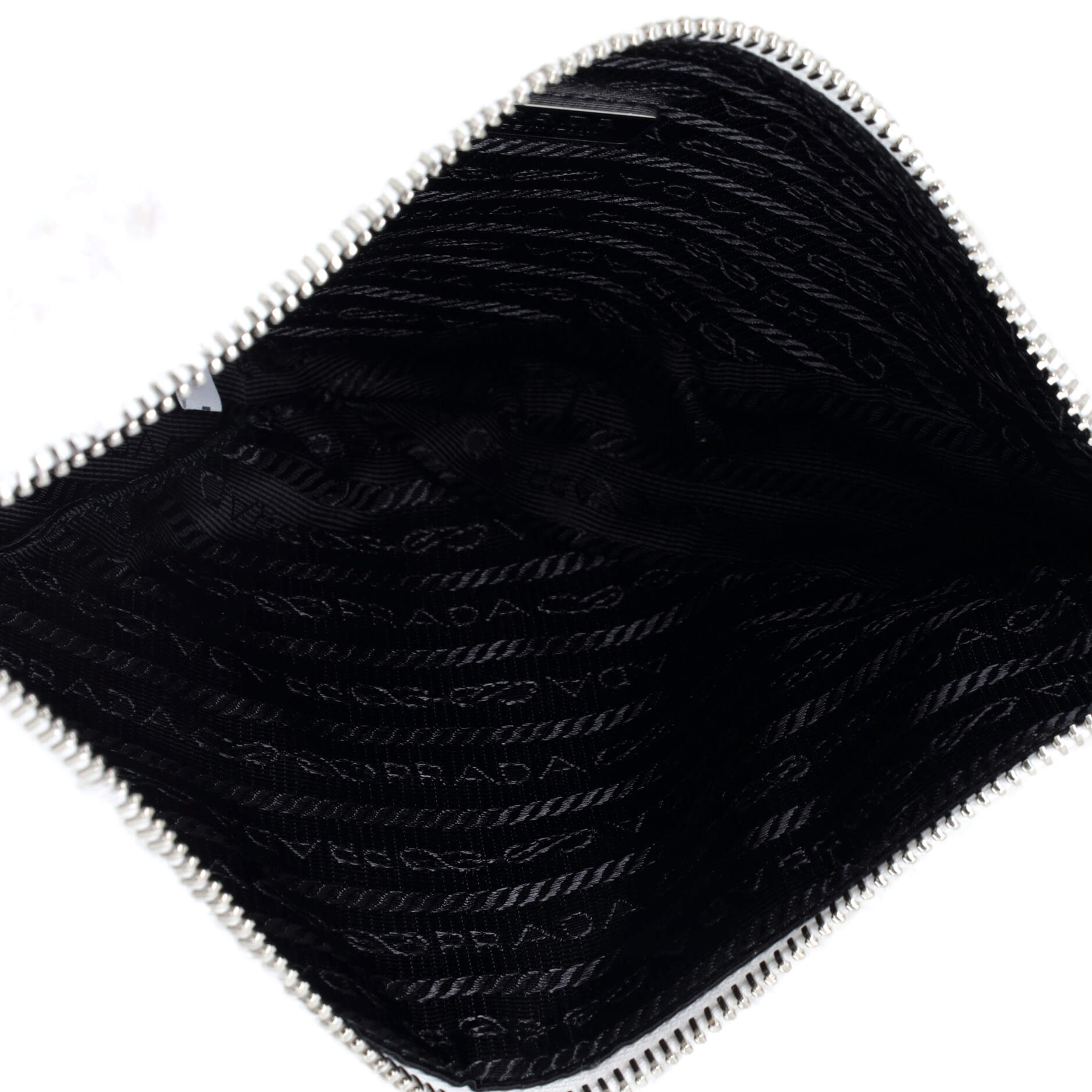 Triangle Logo Zip Crossbody Small