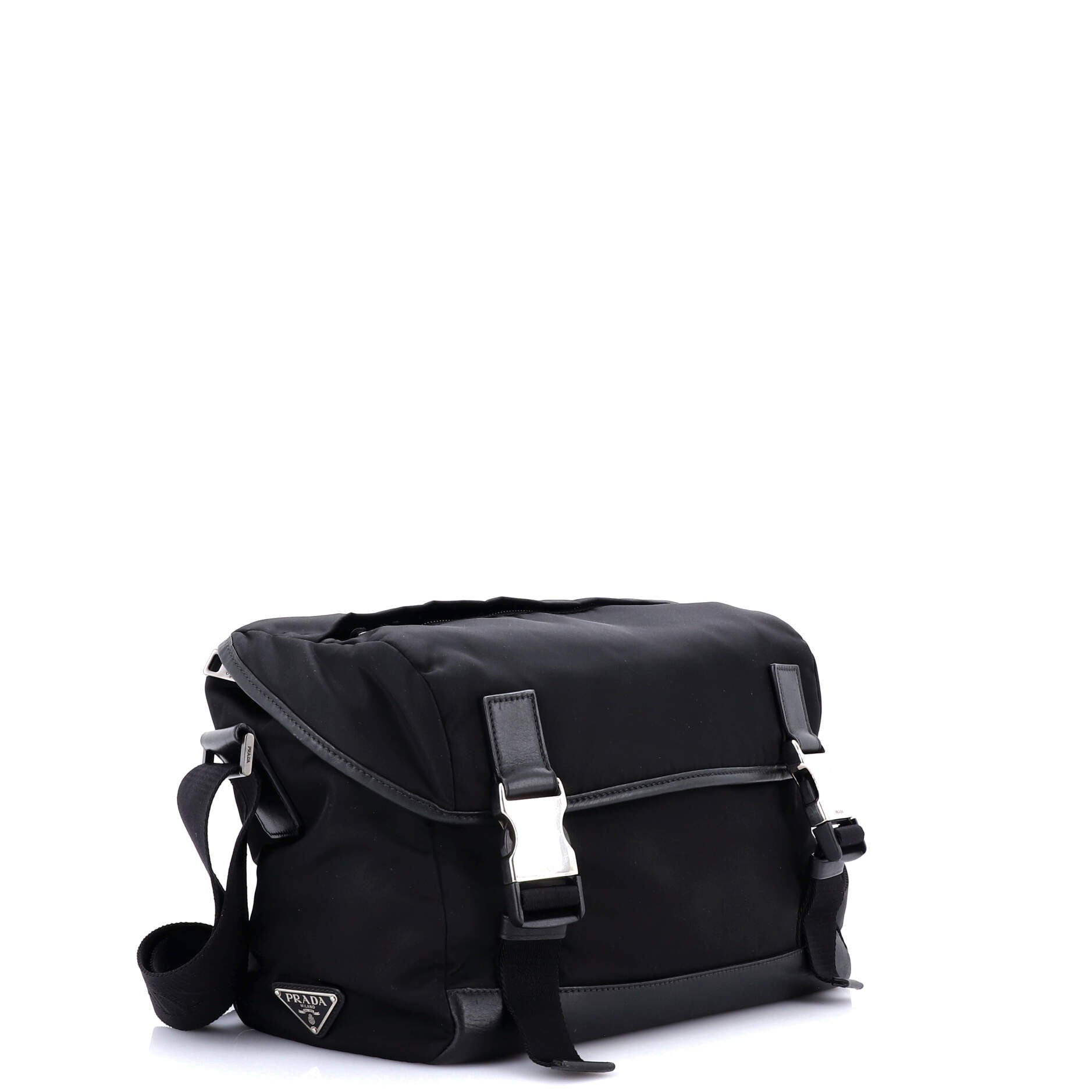 Double Buckle Flap Crossbody
