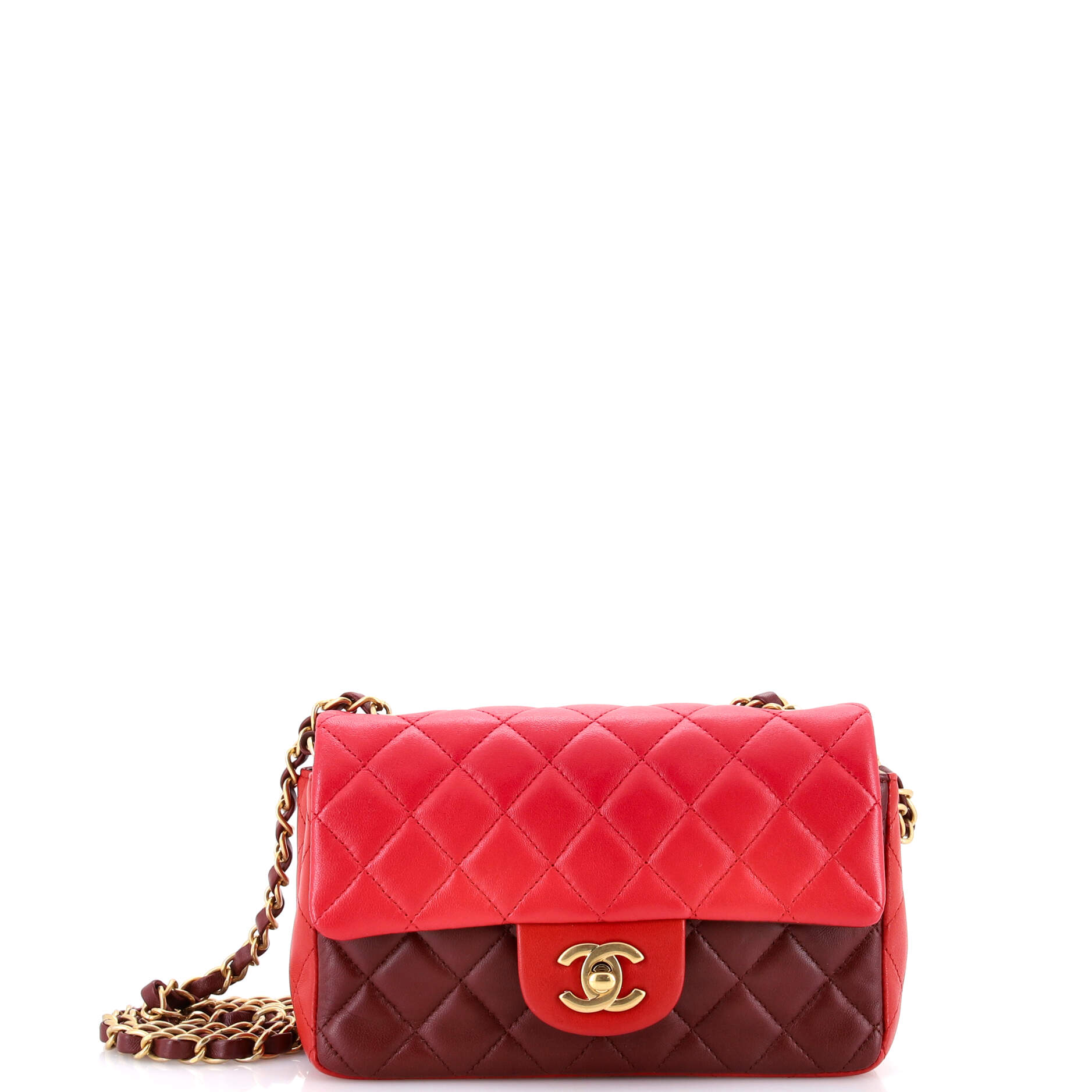 Tricolor Classic Single Flap Mini