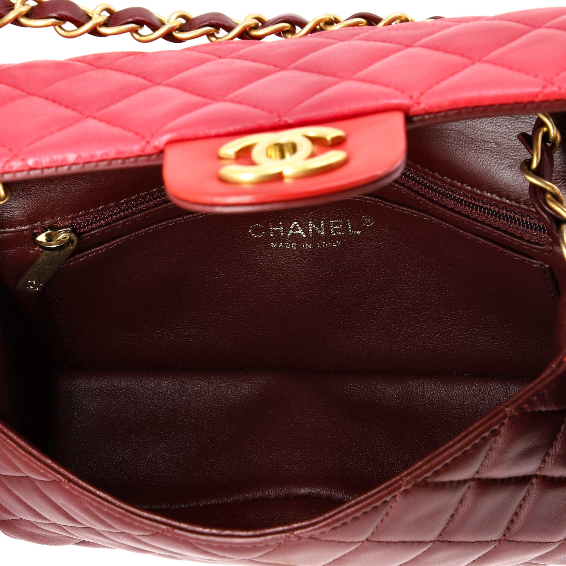 Tricolor Classic Single Flap Mini