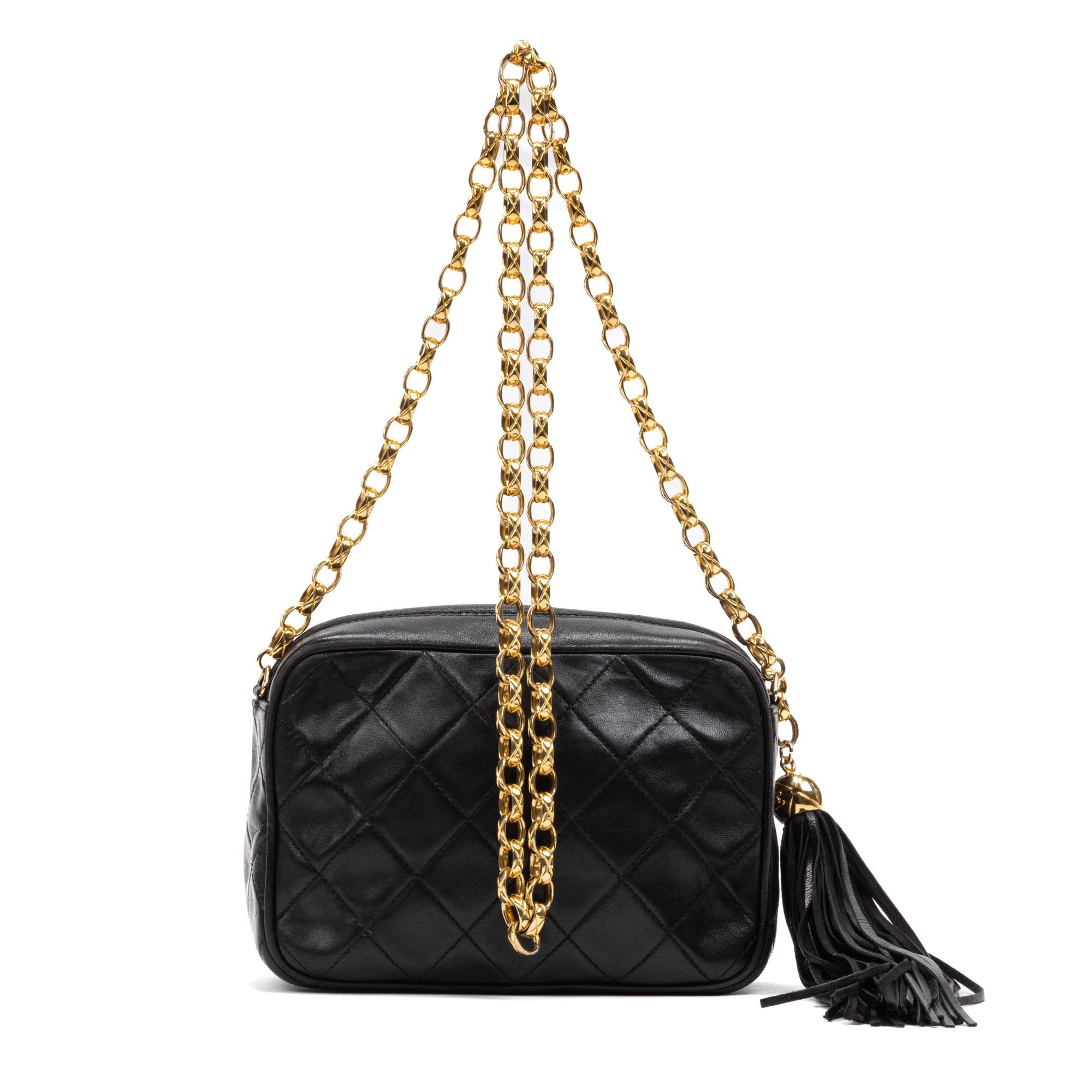 Vintage Front Pocket Tassel Camera Bag