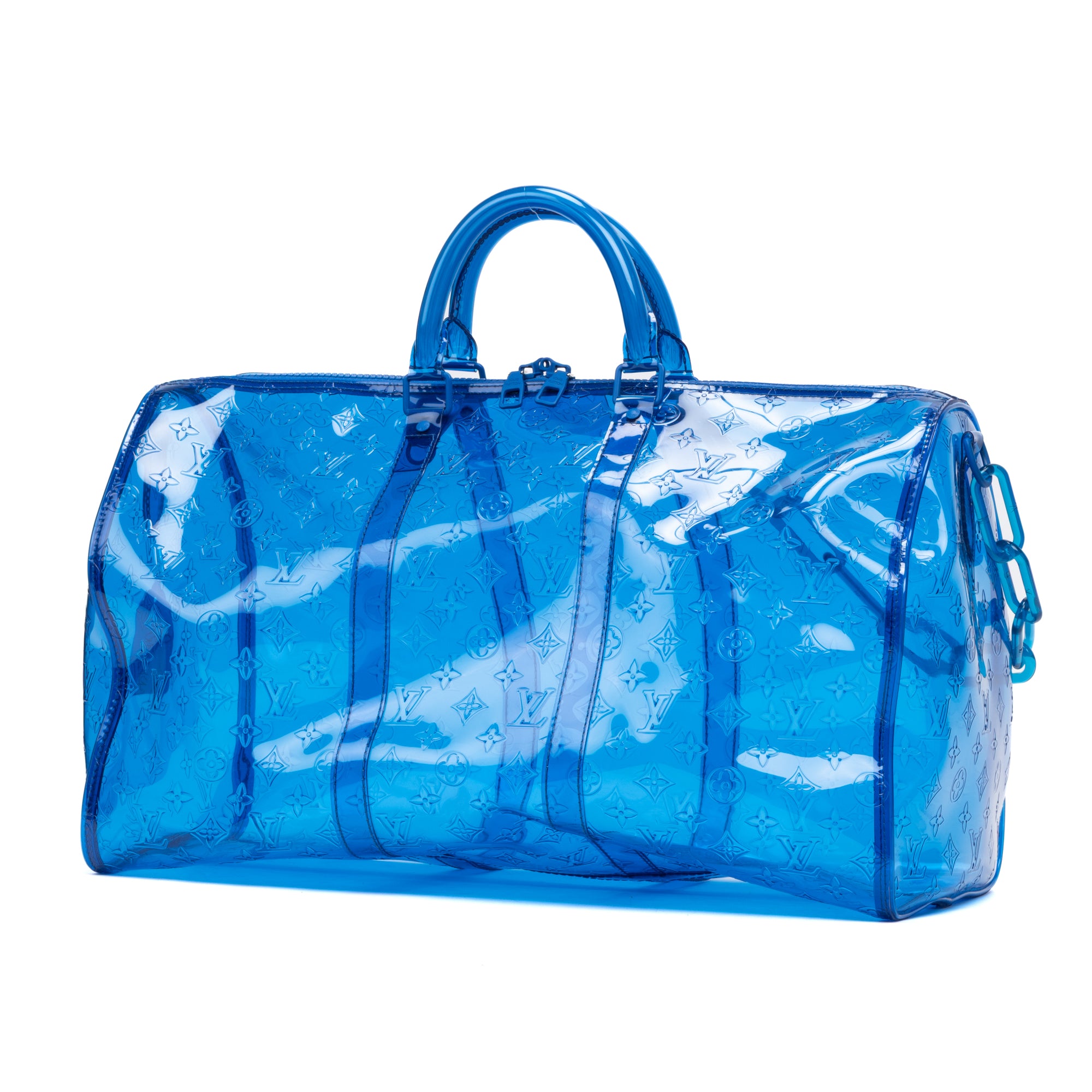 Ltd. Ed. Virgil Abloh Keepall Monogram Prism 50