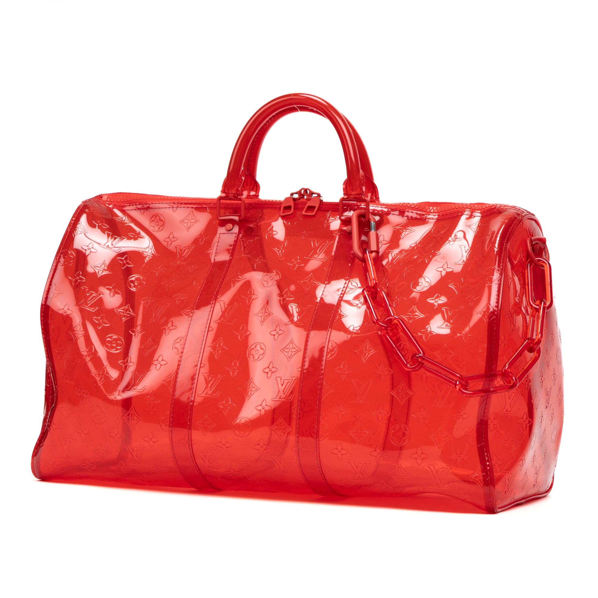 Ltd. Ed. Virgil Abloh Keepall Monogram Prism 50