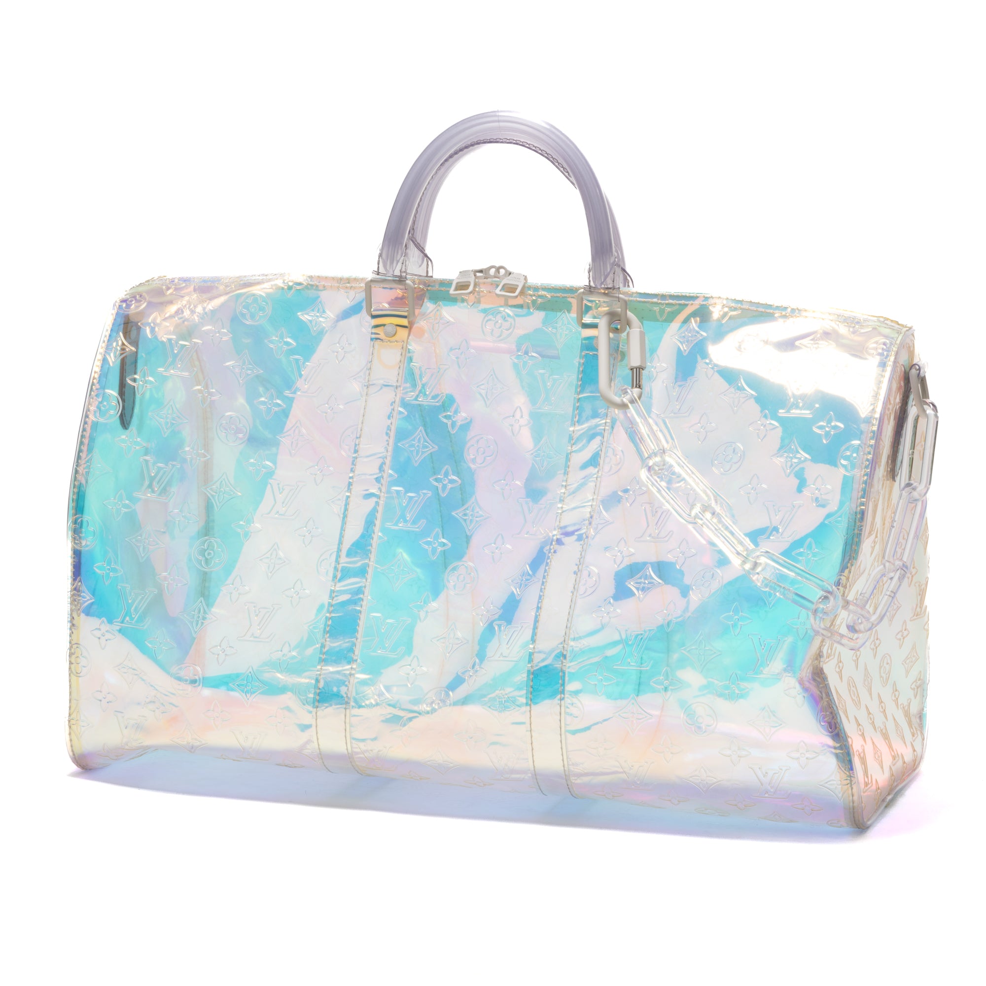 Ltd. Ed. Virgil Abloh Keepall Monogram Prism 50