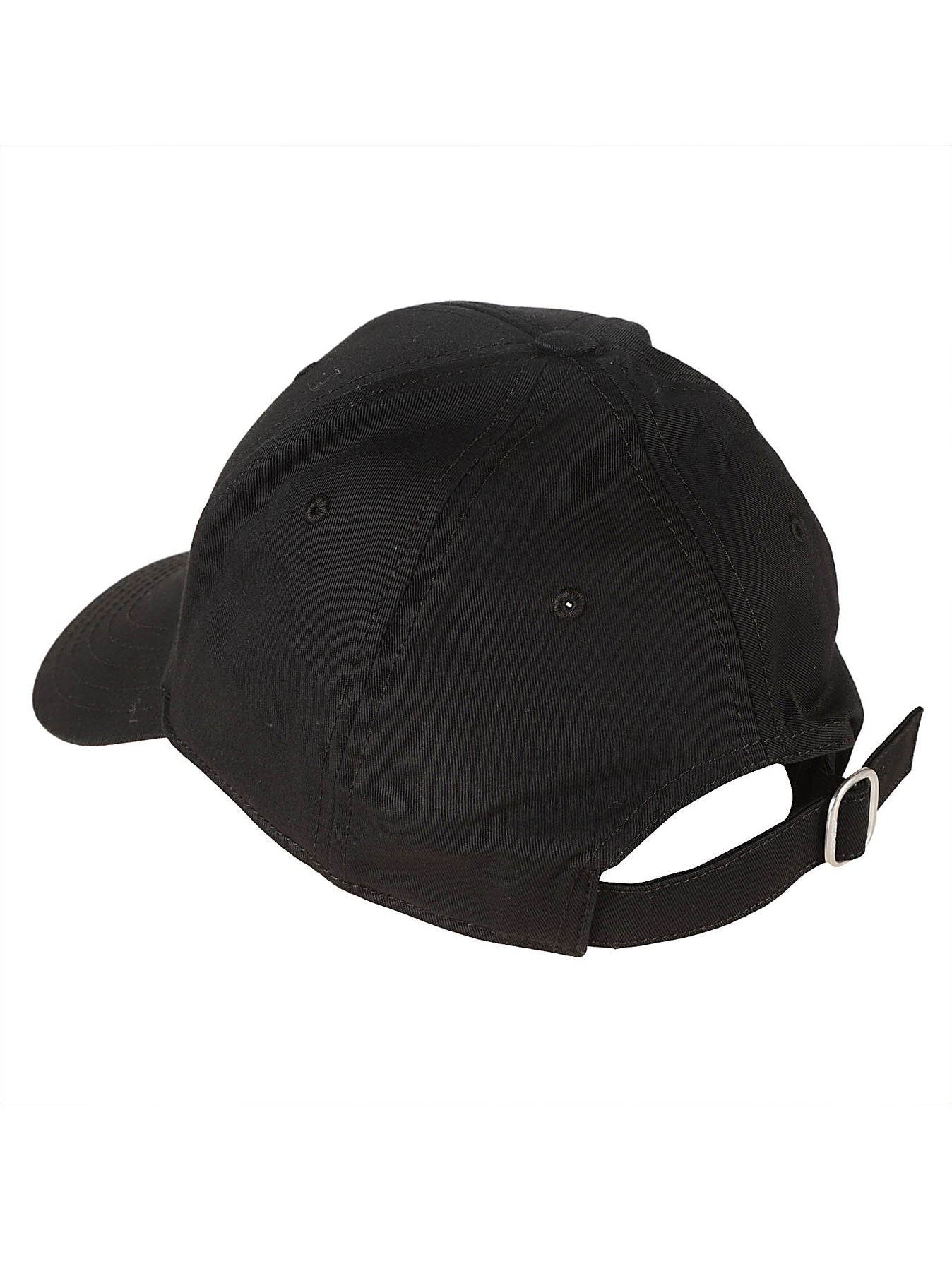 Drill logo bksh baseball cap black white