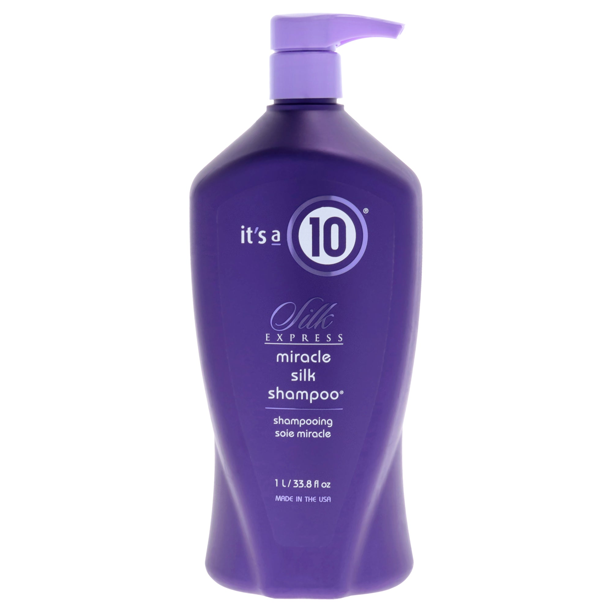 Silk Express Miracle Silk Shampoo by Its A 10 for Unisex - 33.8 oz Shampoo