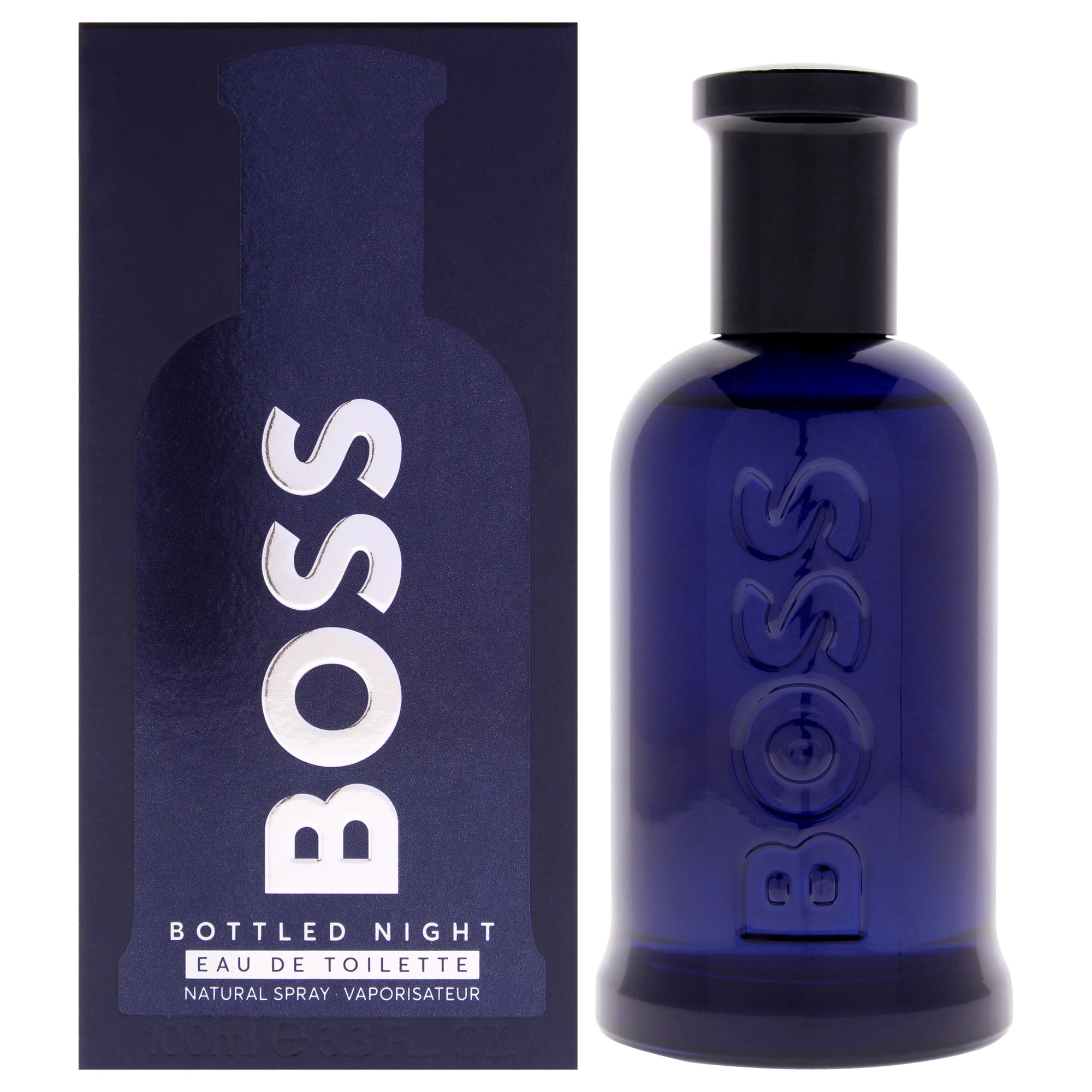 Boss Bottled Night by Hugo Boss for Men - 3.3 EDT Spray