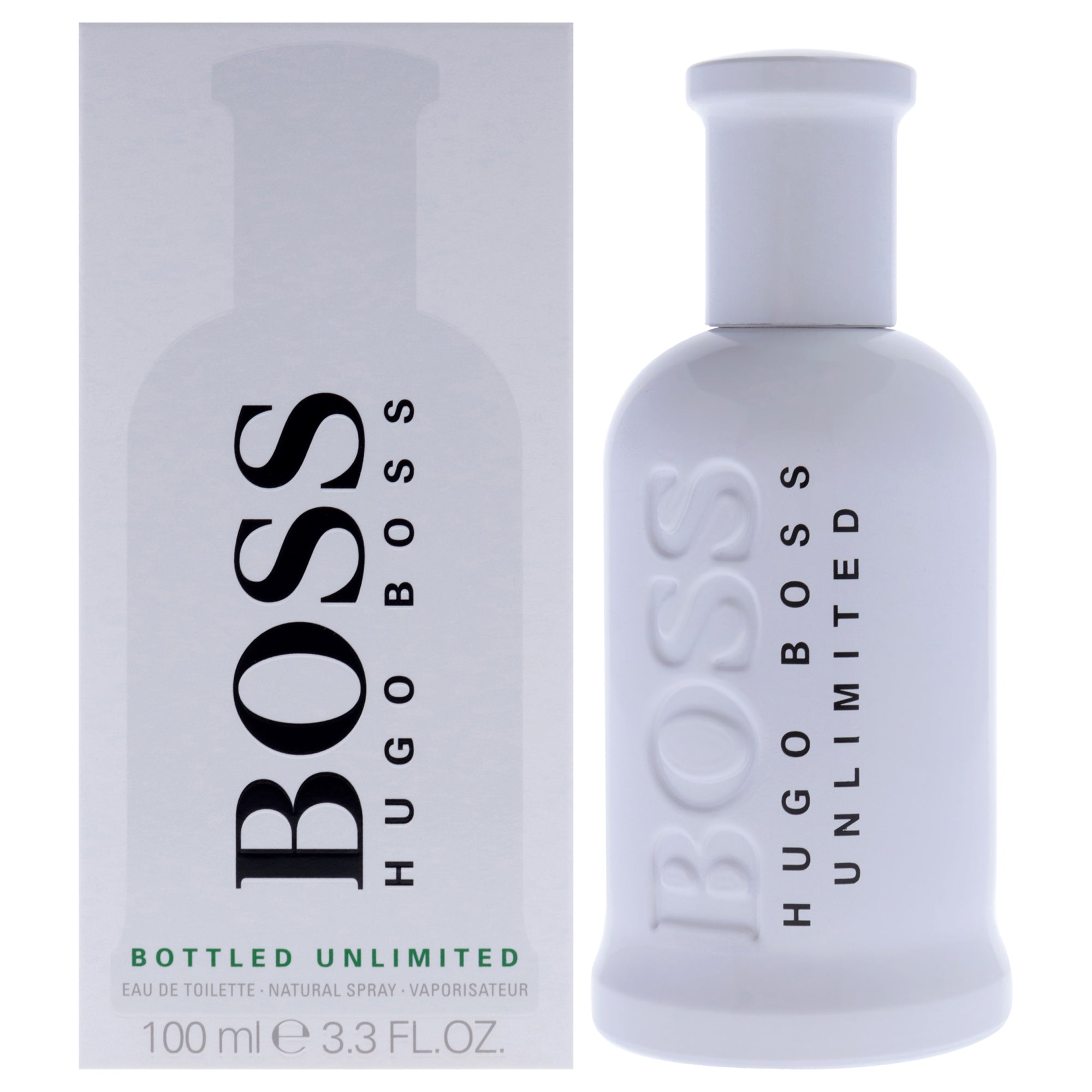 Boss Bottled Unlimited by Hugo Boss for Men - 3.3 EDT Spray