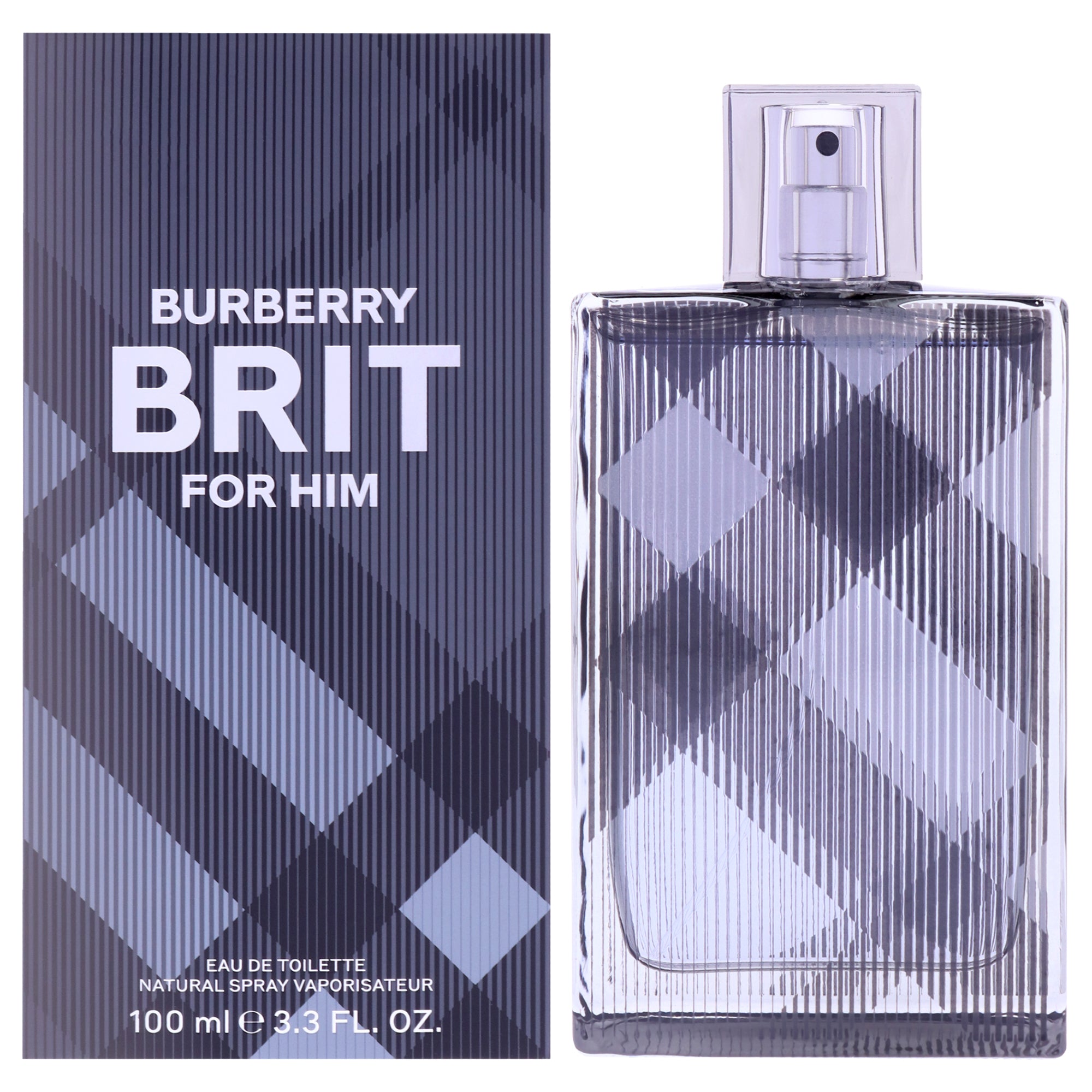 Burberry Brit by Burberry for Men - 3.3 EDT Spray