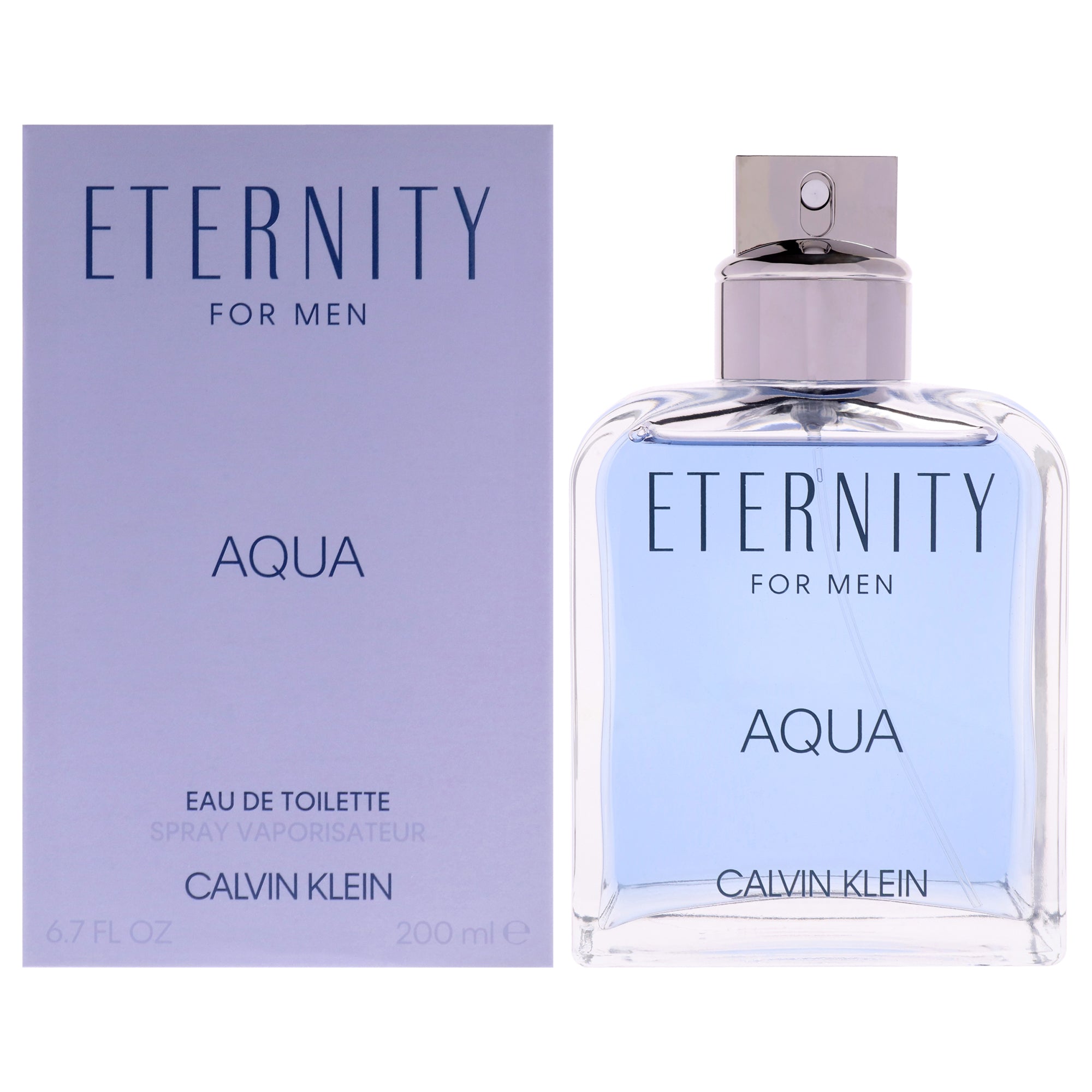 Eternity Aqua by Calvin Klein for Men - 6.7 EDT Spray