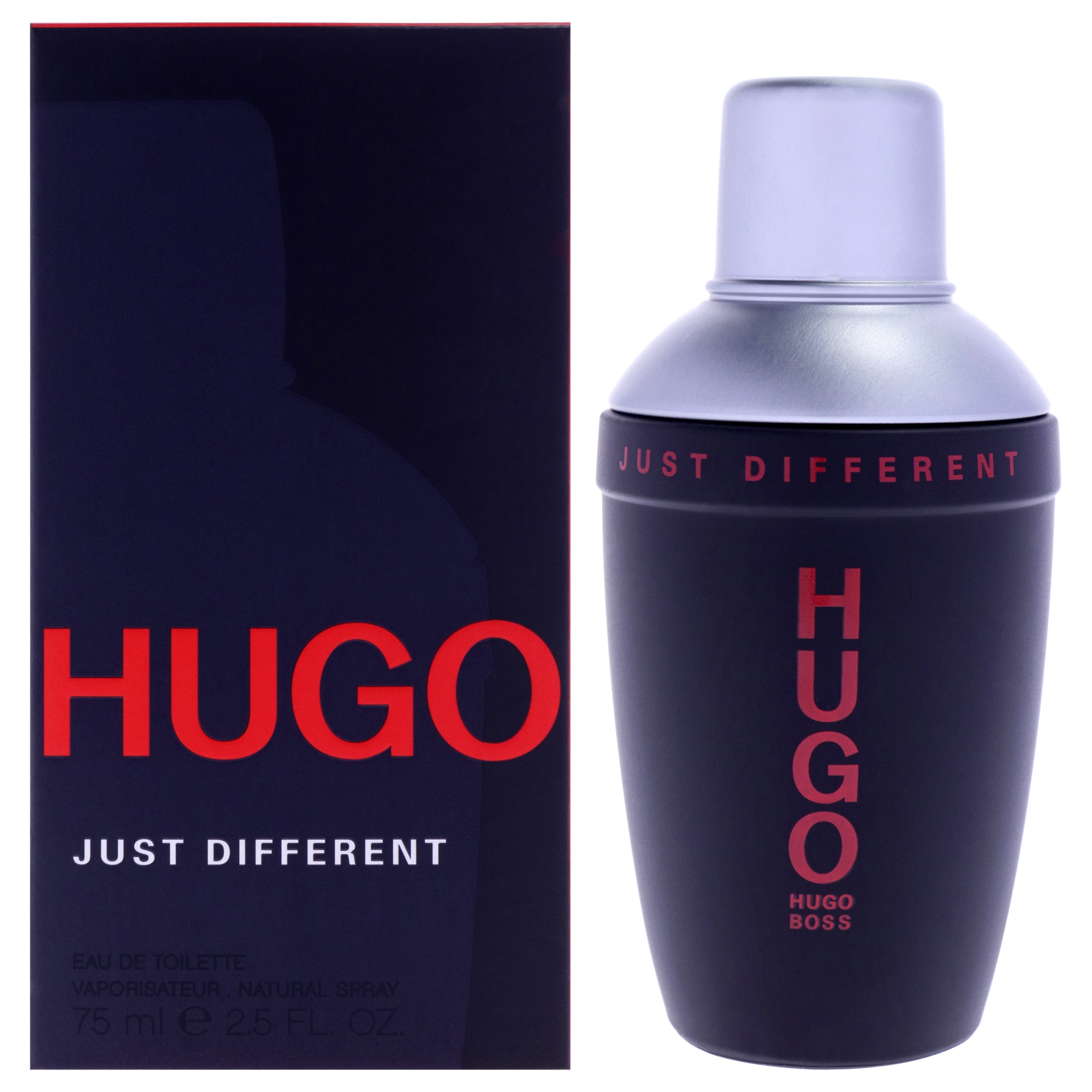Hugo Just Different by Hugo Boss for Men - 2.5 EDT Spray