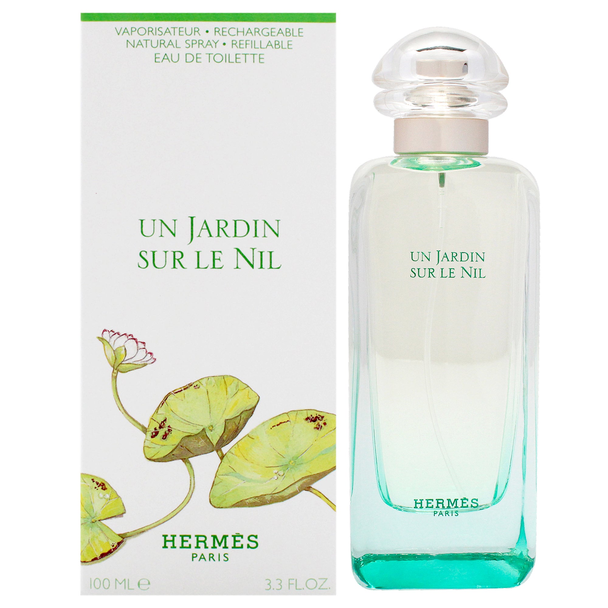 Un Jardin Sur Le Nil by Hermes for Unisex - 3.3 oz EDT Spray (Refillable)
