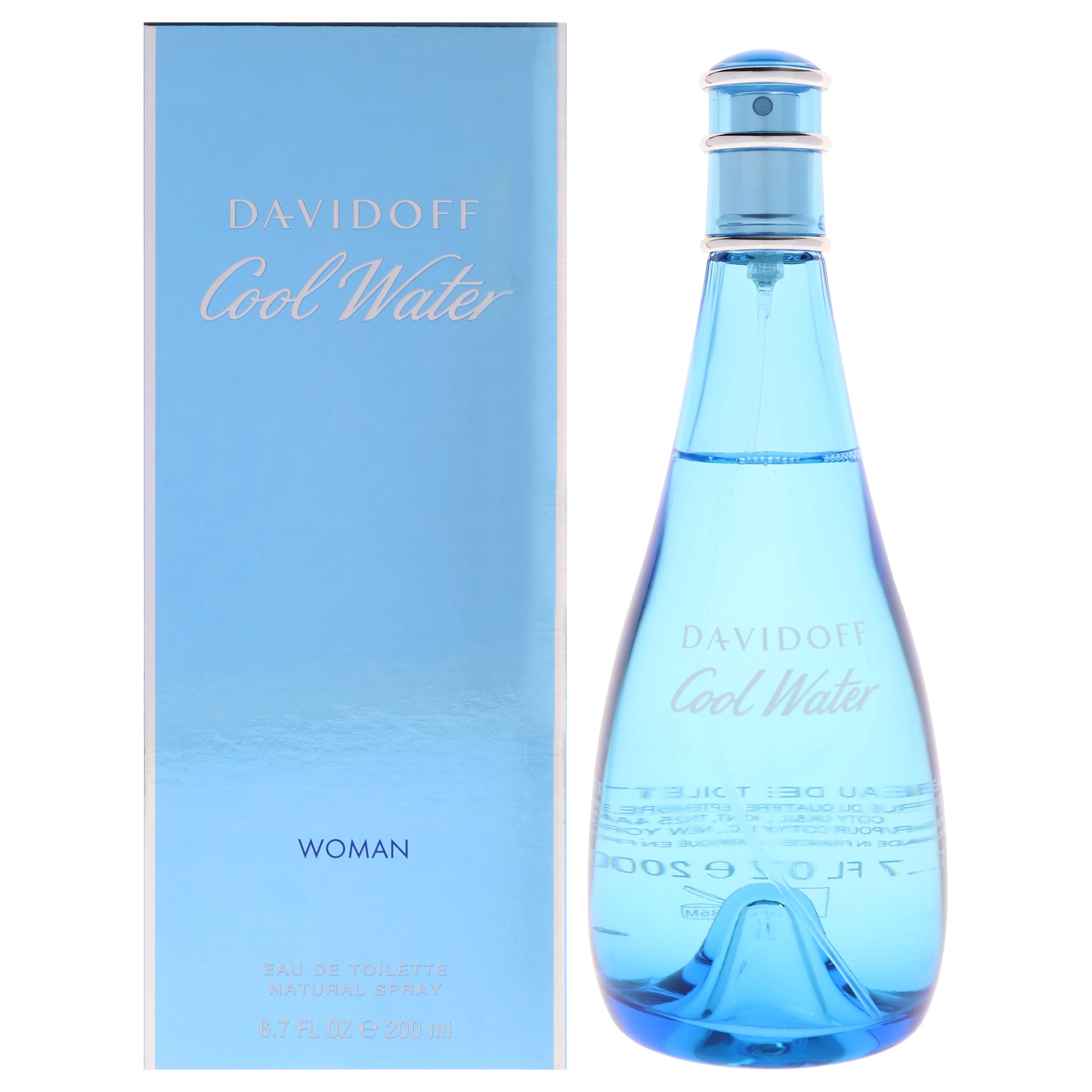 Cool Water by Davidoff for Women - 6.7 EDT Spray