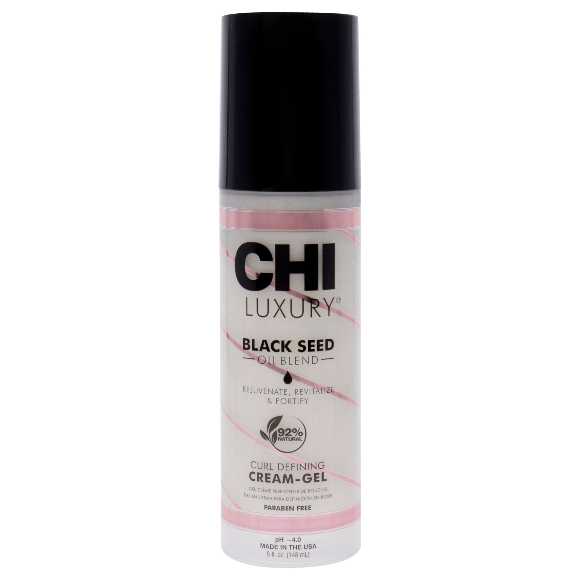 Luxury Black Seed Oil Curl Defining Cream Gel by CHI for Unisex - 5 oz Cream
