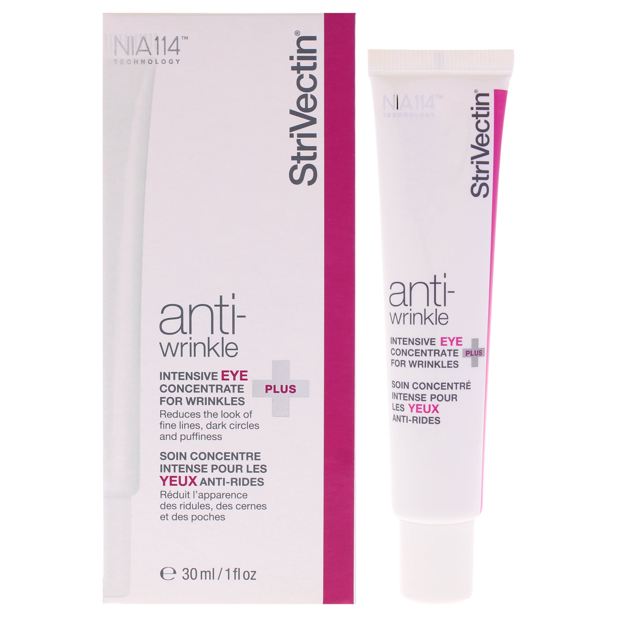Intensive Eye Concentrate for Wrinkles Plus by Strivectin for Unisex - 1 oz Treatment