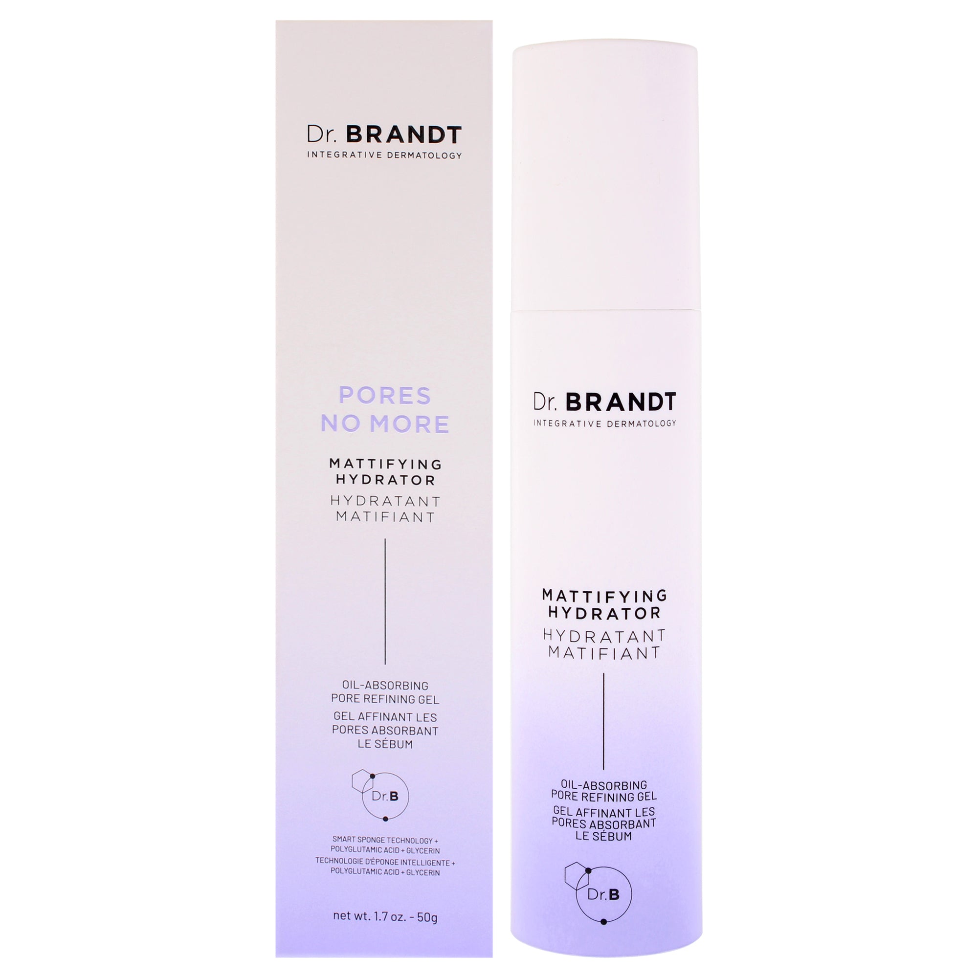 Pores No More Mattifying Hydrator Pore Refining Gel by Dr. Brandt for Women - 1.7 oz Gel
