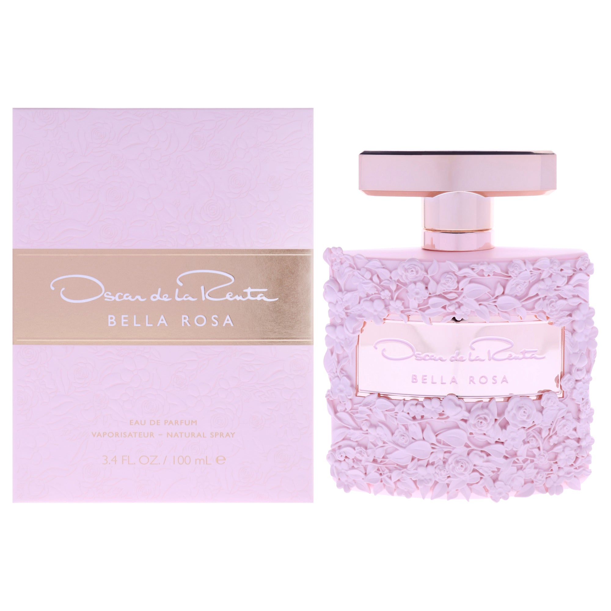 Bella Rosa by Oscar De La Renta for Women - 3.4 EDP Spray