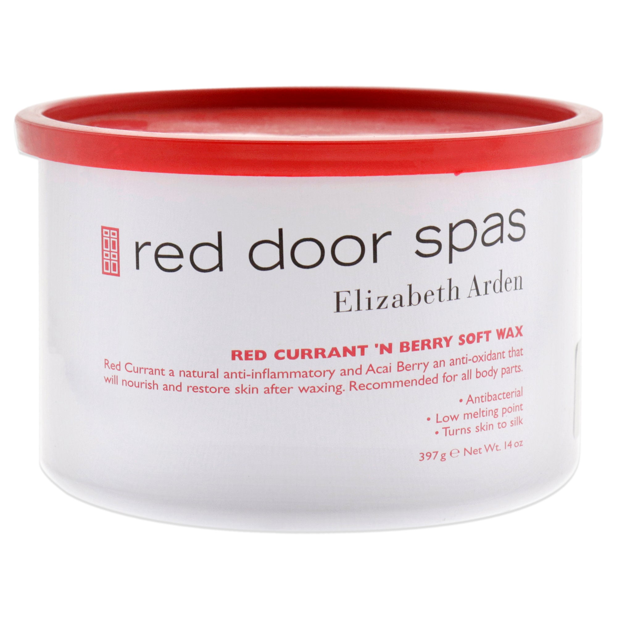 Red Door Spa Red Currant Soft Wax - Berry by Elizabeth Arden for Women - 14 Wax