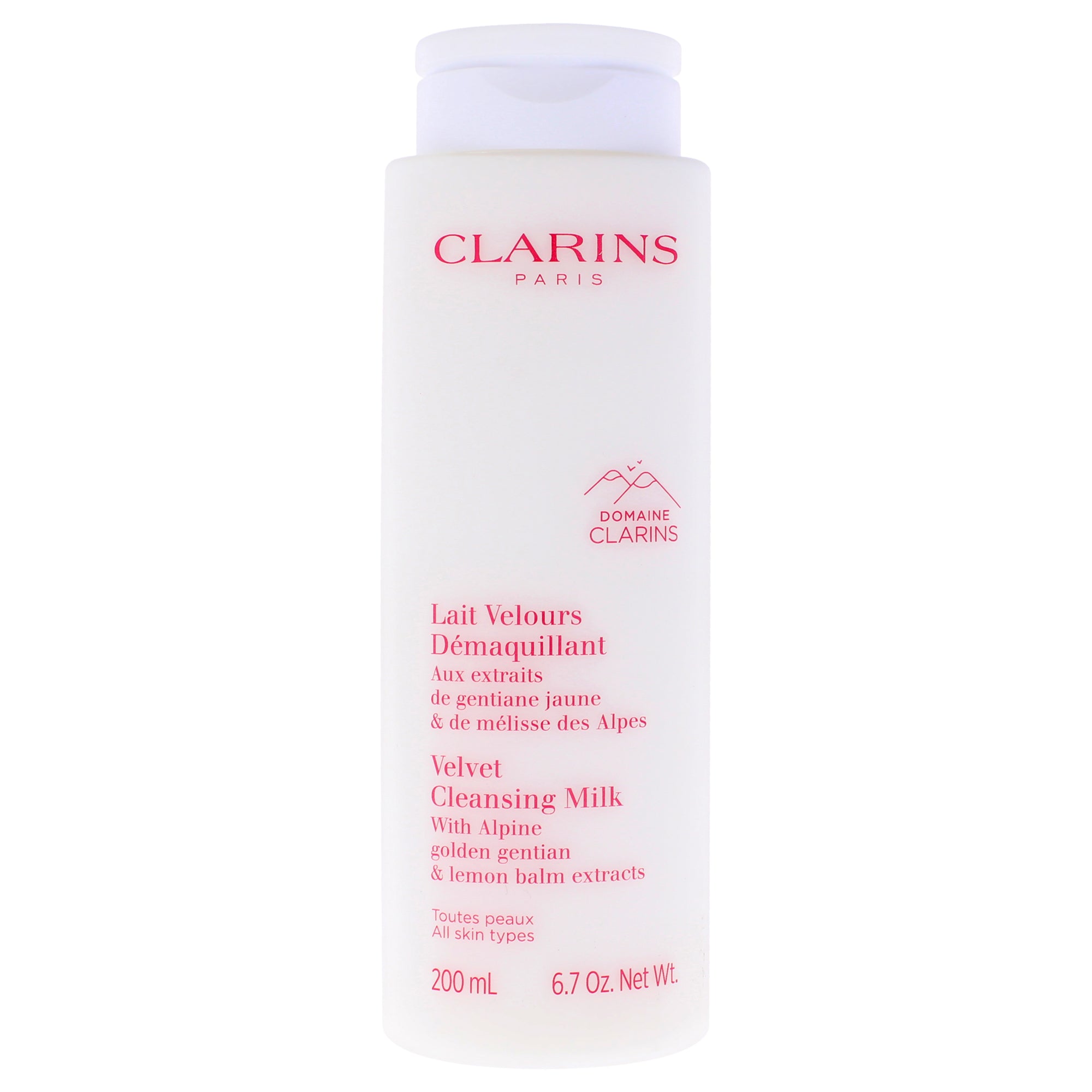 Velvet Cleansing Milk by Clarins for Women - 6.7 oz Cleanser